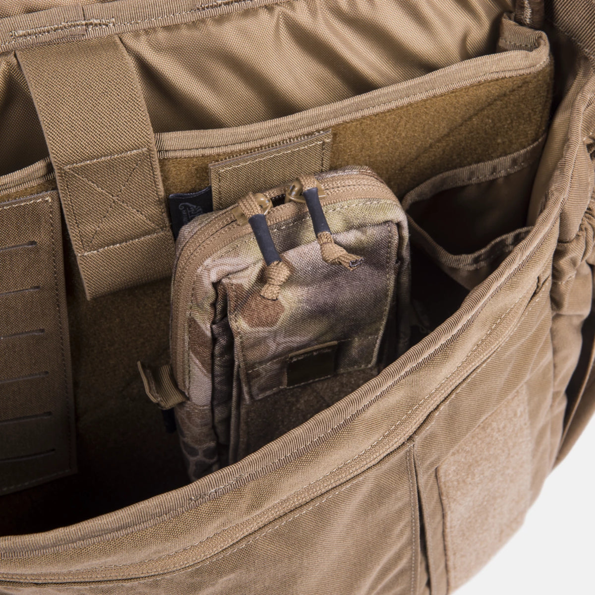 Helikon-Tex adaptér molle insert 1 na suchý zips, olivový – detail 1