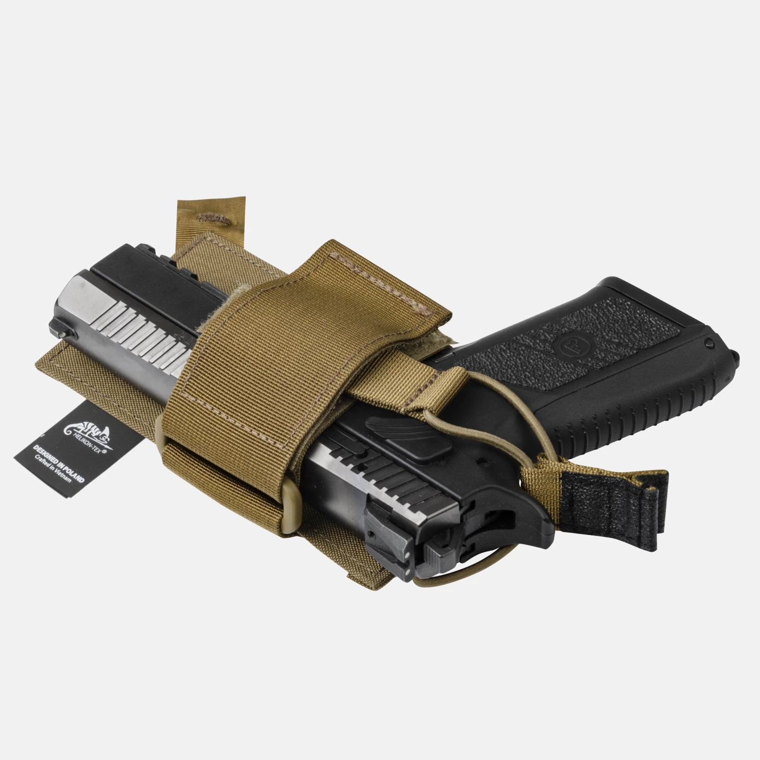 Helikon-Tex Inverted puzdro na zbraň insert na suchý zips, čierne – detail 5