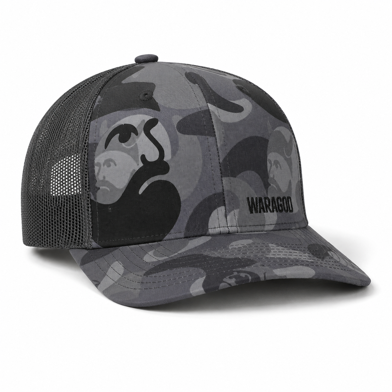 WARAGOD Joküll kapa, greycamo