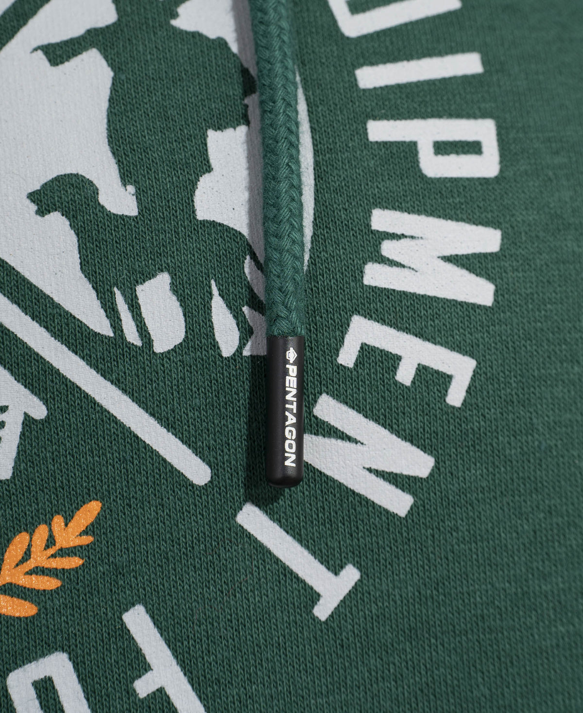 Pentagon Phaeton Hood moški pulover s kapuco "Pioneers", SpringBok Green