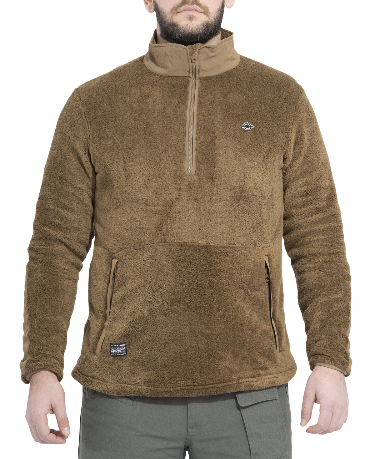 Pentagon Grizzly Hoodie, Camo Green