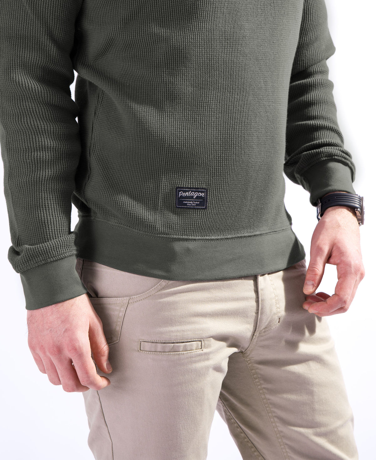 Pentagon Elysium Sweater pulover, Wolf grey