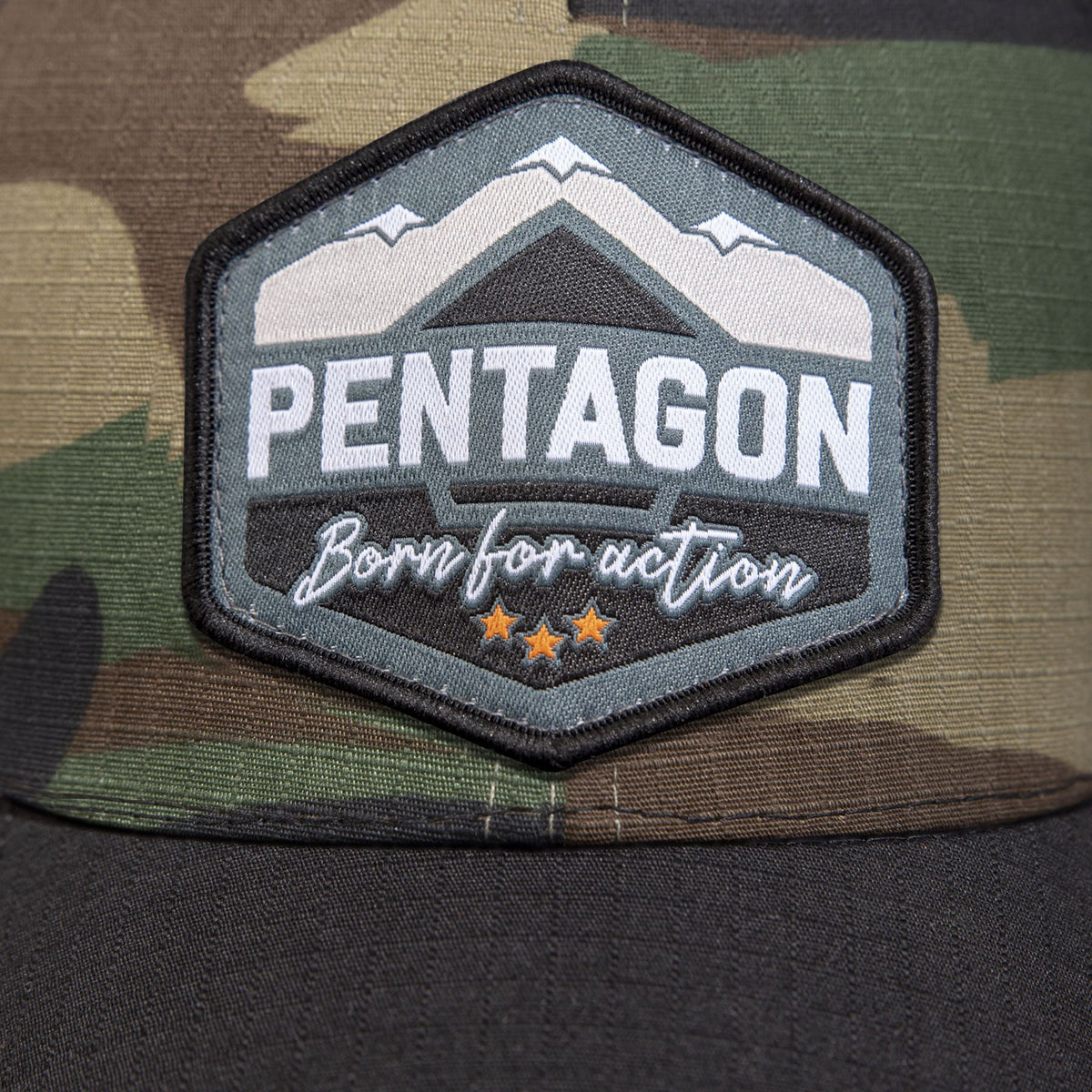 Pentagon Era Born For Action Καπέλο με Γείσο, Μαύρο
