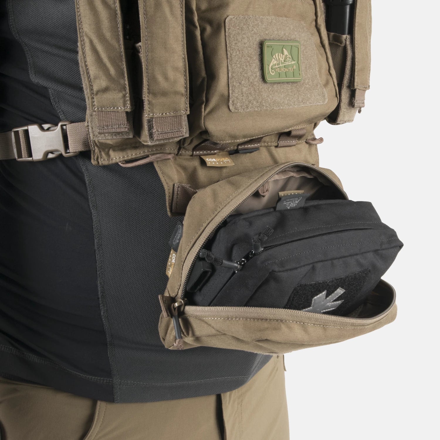 Helikon-Tex TMR vesta taktická, RAL 7013 – detail 4