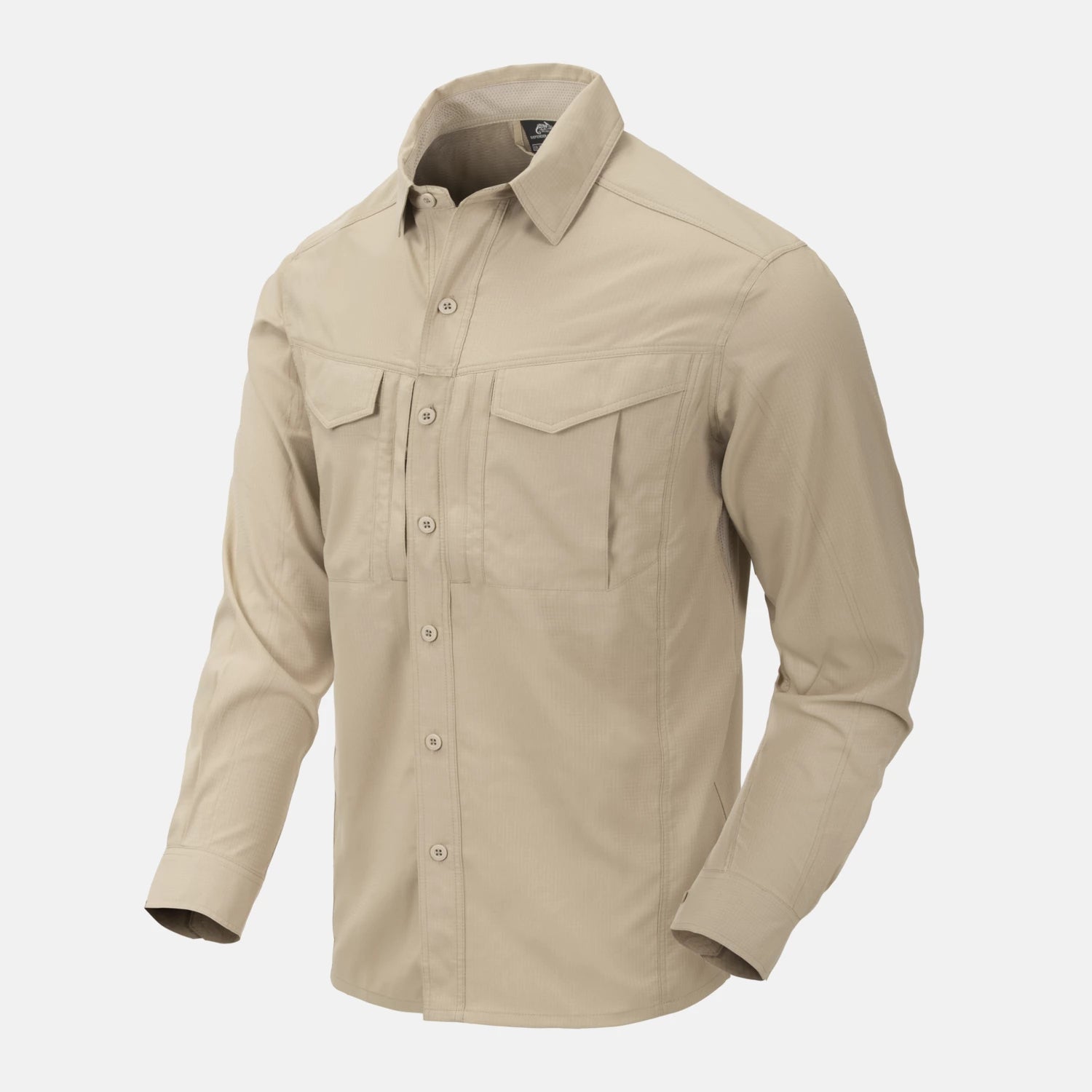 Helikon-Tex DEFENDER Mk2 košeľa Tropical, Silver Mink – detail