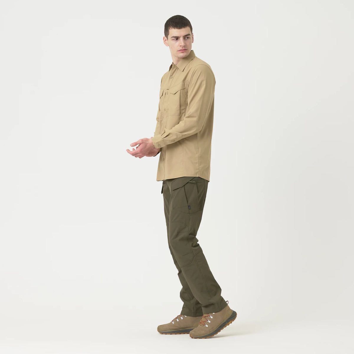 Helikon-Tex DEFENDER Mk2 košeľa Tropical, Dark Olive – detail 1