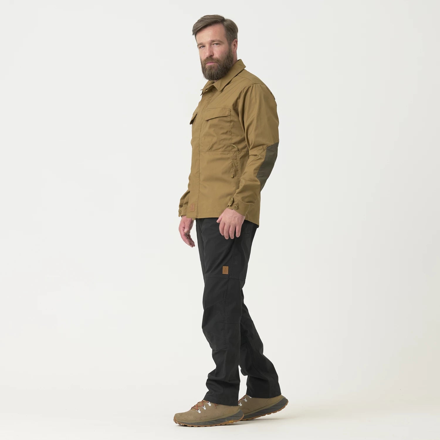 Helikon-Tex WOODSMAN košeľa Taiga Green / Black – detail 1