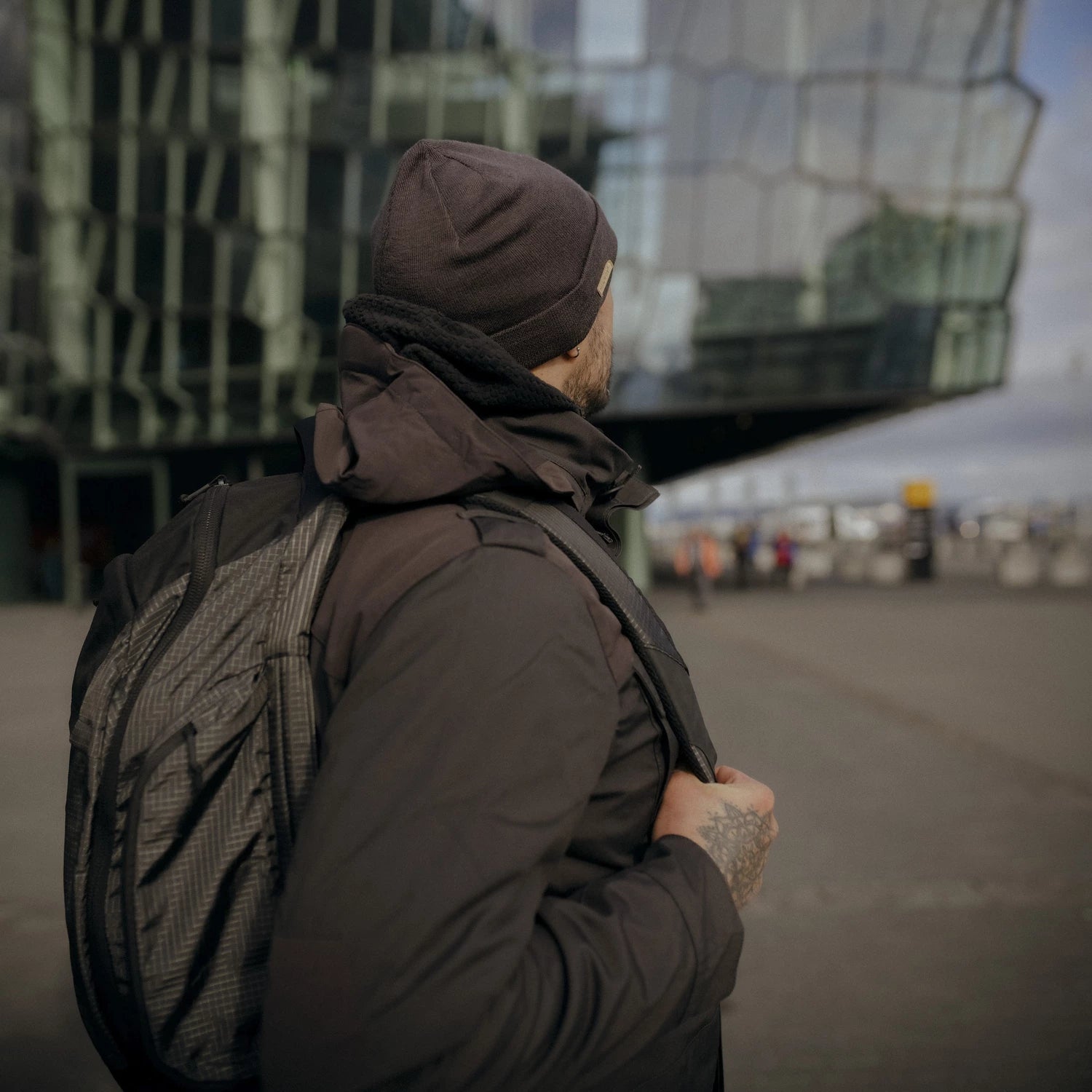 Helikon-Tex COVERT M-65 kabát JACKET, ash grey – v použití 2