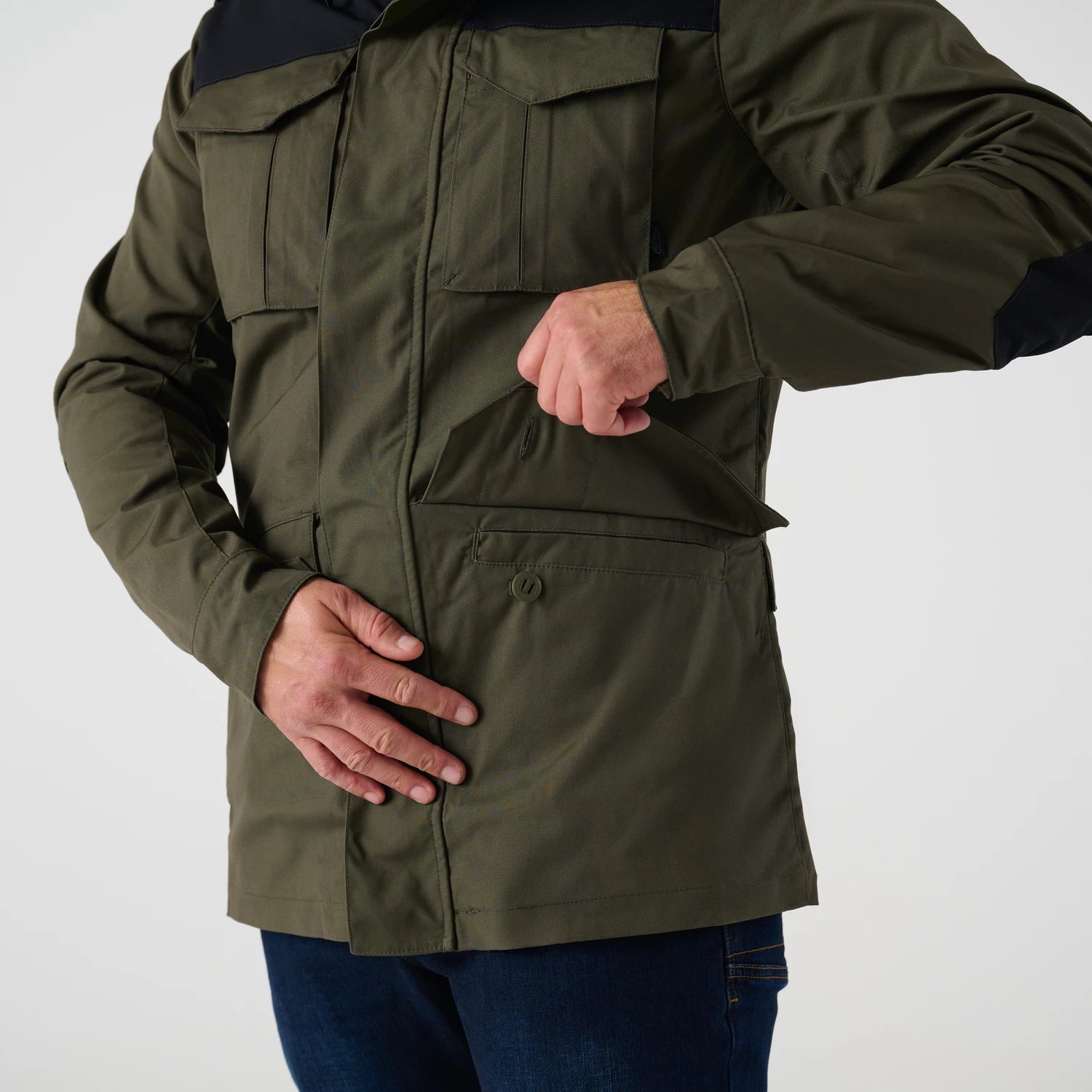 Helikon-Tex COVERT M-65 kabát JACKET, ash grey – detail 2