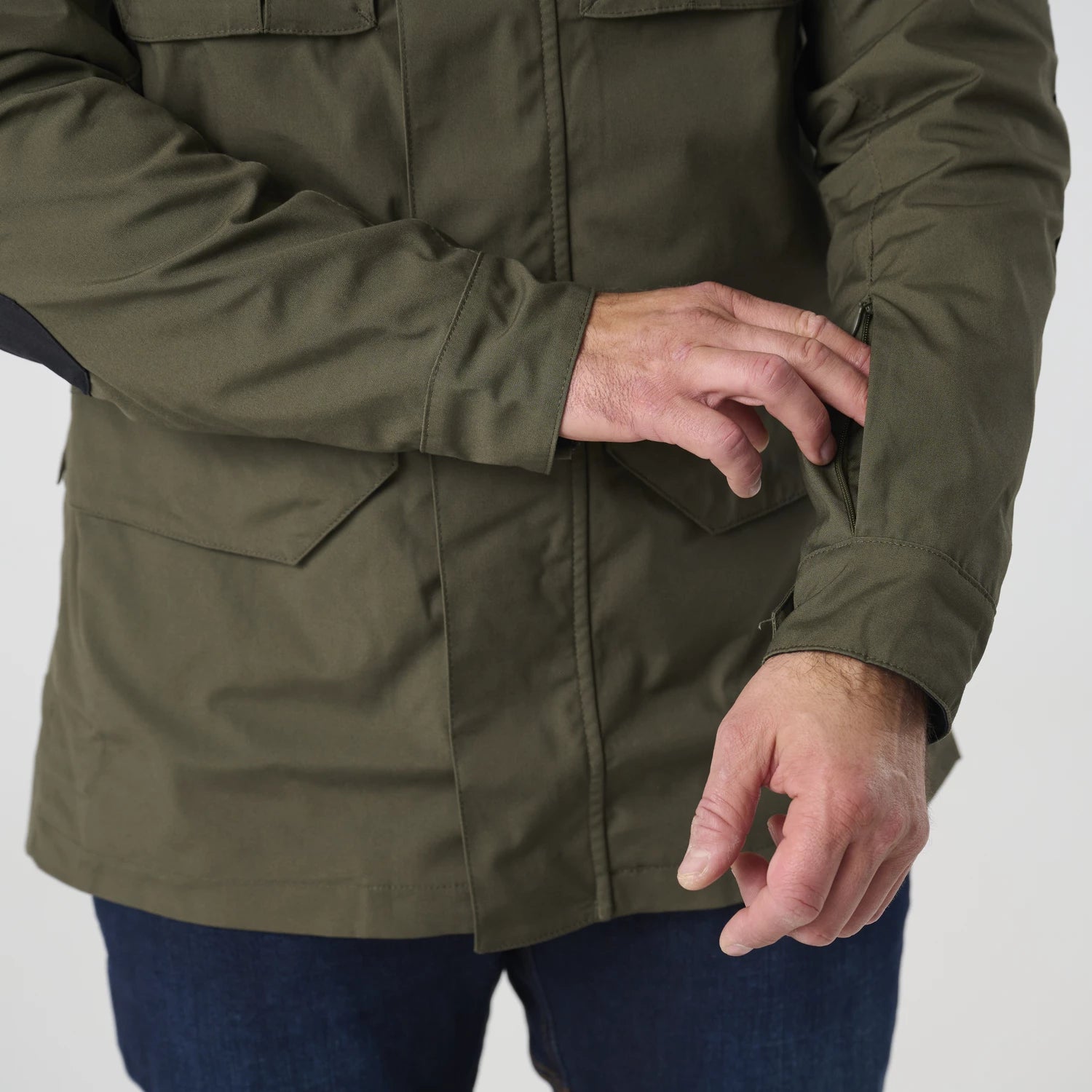 Helikon-Tex COVERT M-65 kabát JACKET, ash grey – detail 4