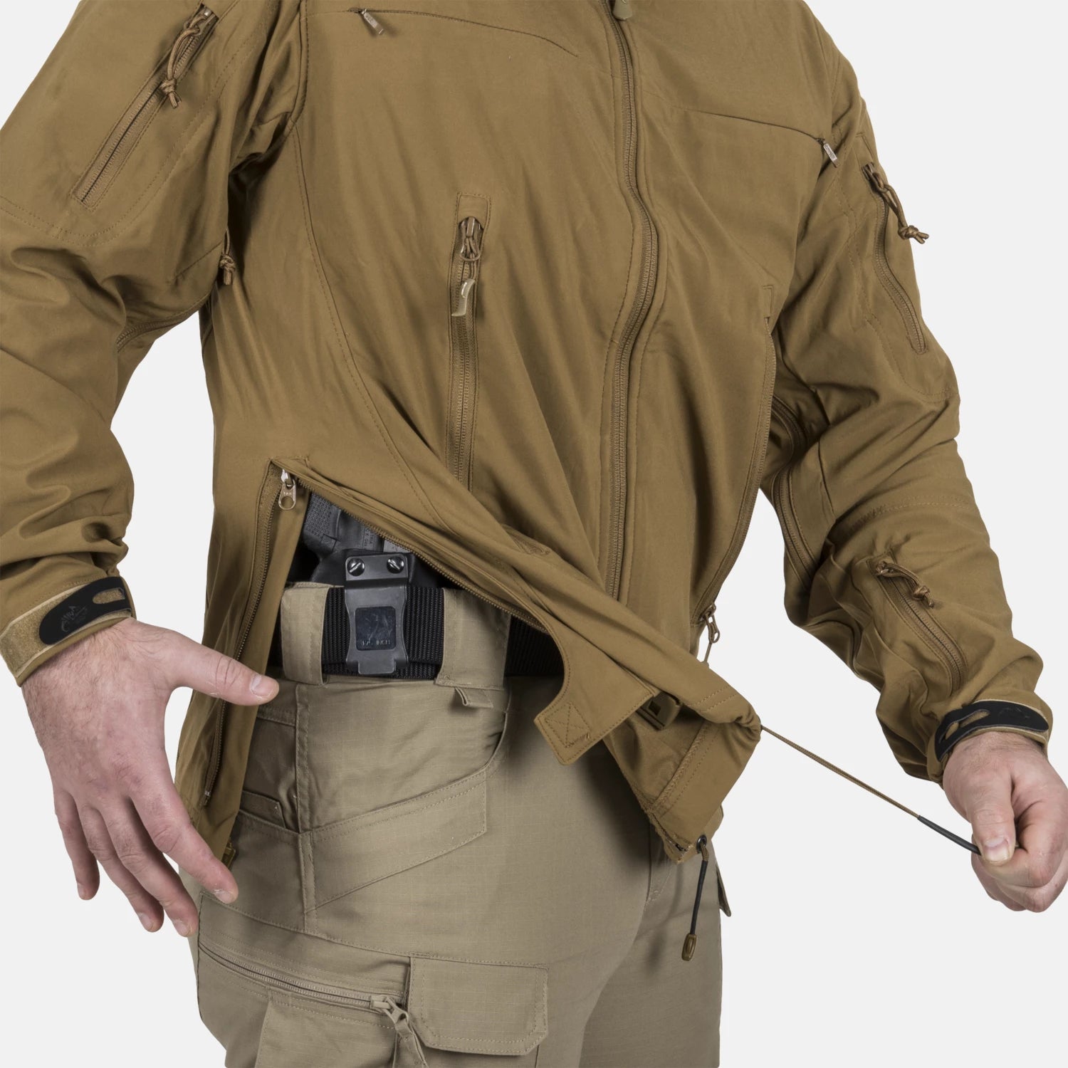 Helikon-Tex COUGAR QSA™ + HID™ Soft Shell bunda, čierna – detail 7