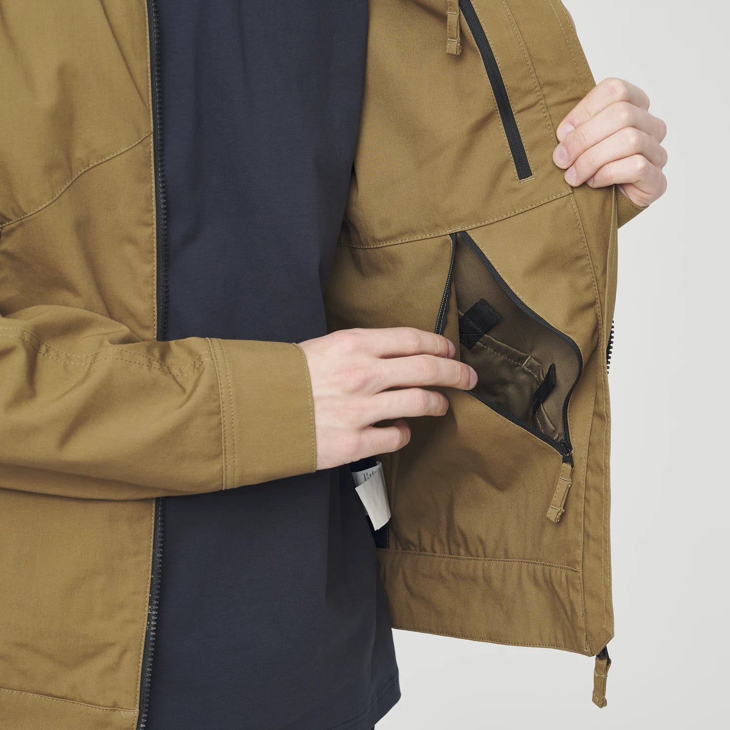 Helikon-Tex Greyman bunda, Ash Grey / Black – detail 5