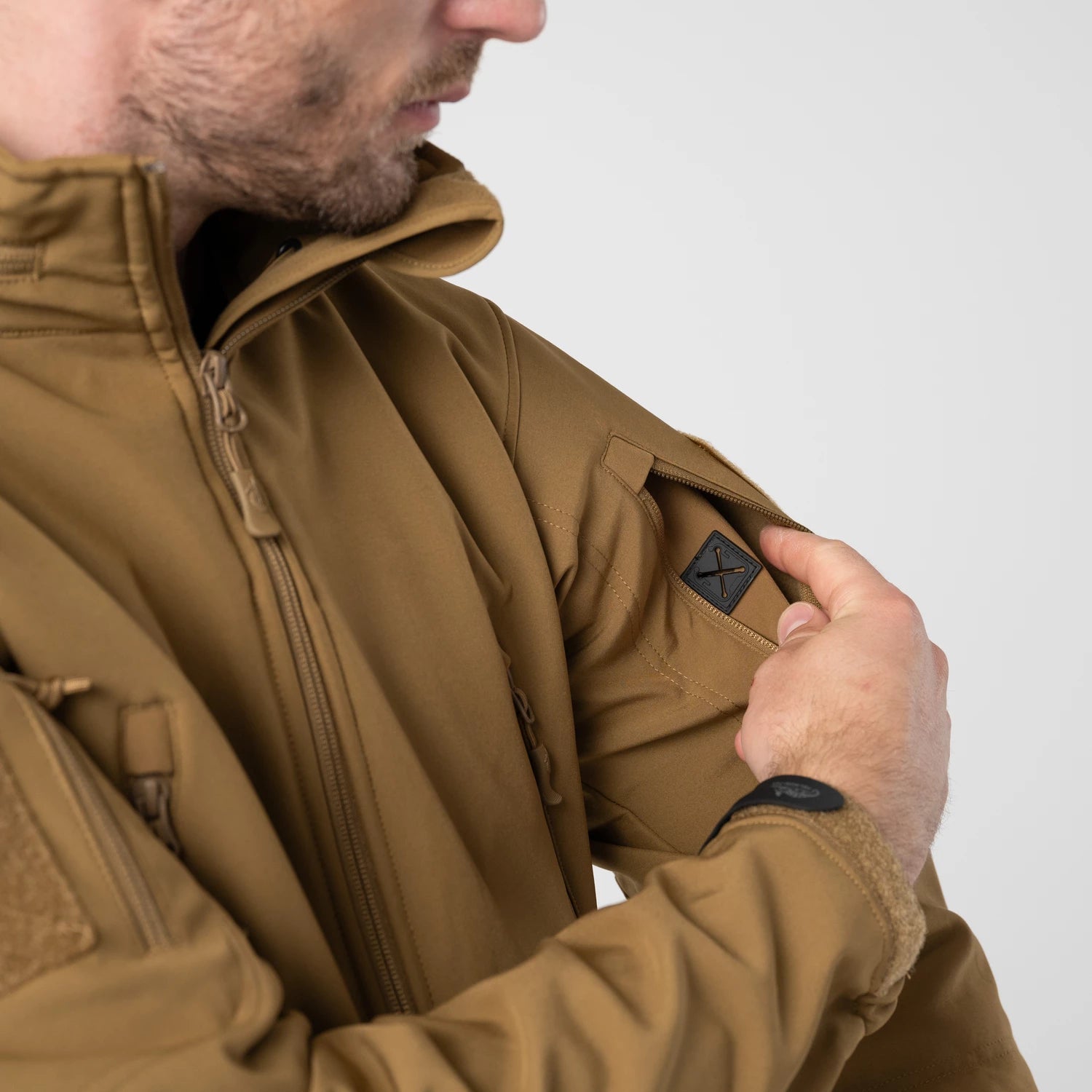 Helikon-Tex GUNFIGHTER Bunda Shark Skin, Ash Grey – detail 2