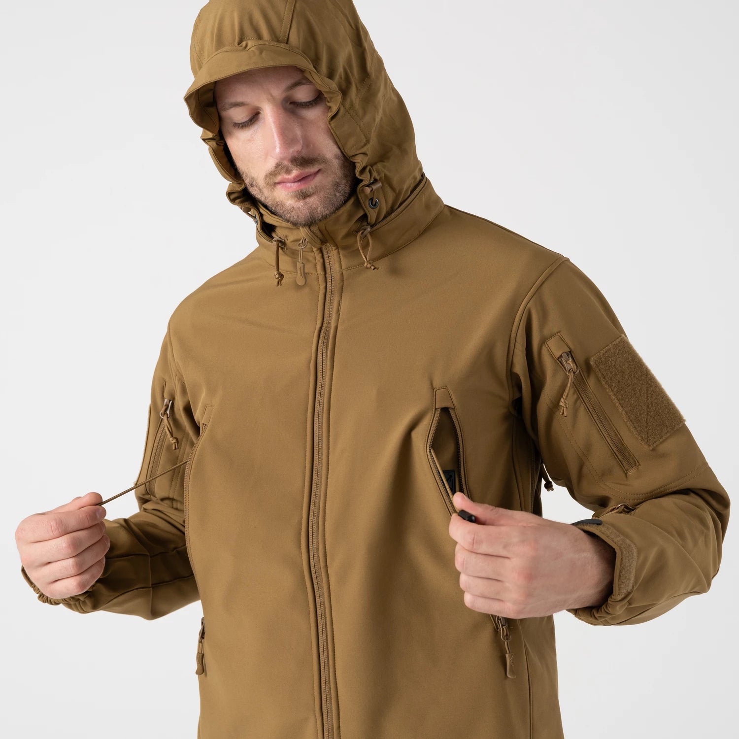 Helikon-Tex GUNFIGHTER bunda Shark Skin – detail 8