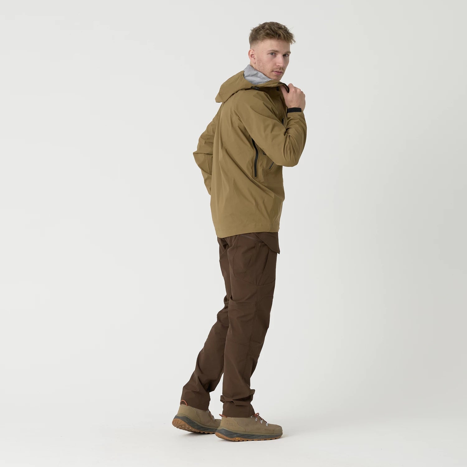 Helikon-Tex SQUALL Hardshell bunda TorrentStretch, Coyote – detail 5