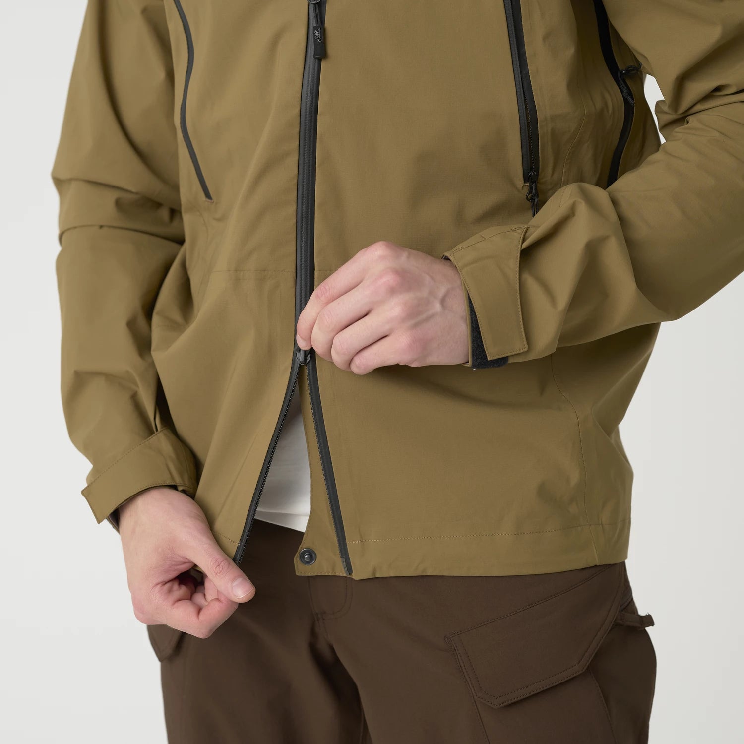 Helikon-Tex SQUALL Hardshell bunda TorrentStretch, Coyote – detail 11