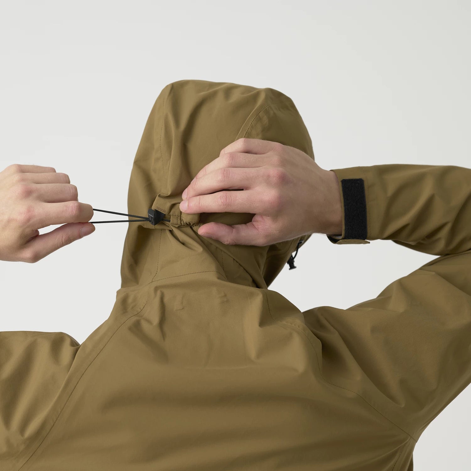 Helikon-Tex SQUALL Hardshell bunda TorrentStretch, Coyote – detail 18