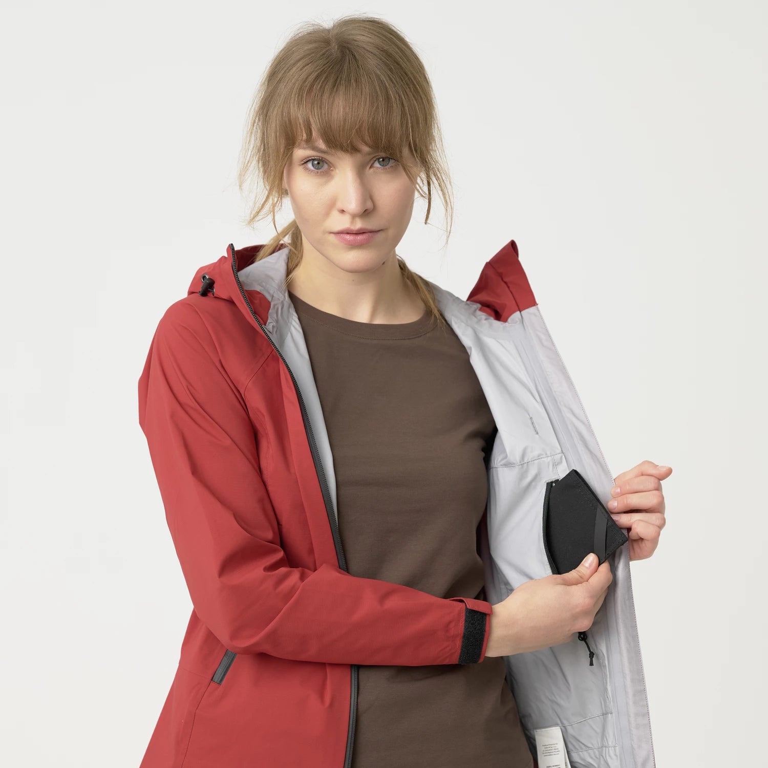 Helikon-Tex SQUALL Hardshell bunda dámska TorrentStretch, Shadow Grey – detail 10