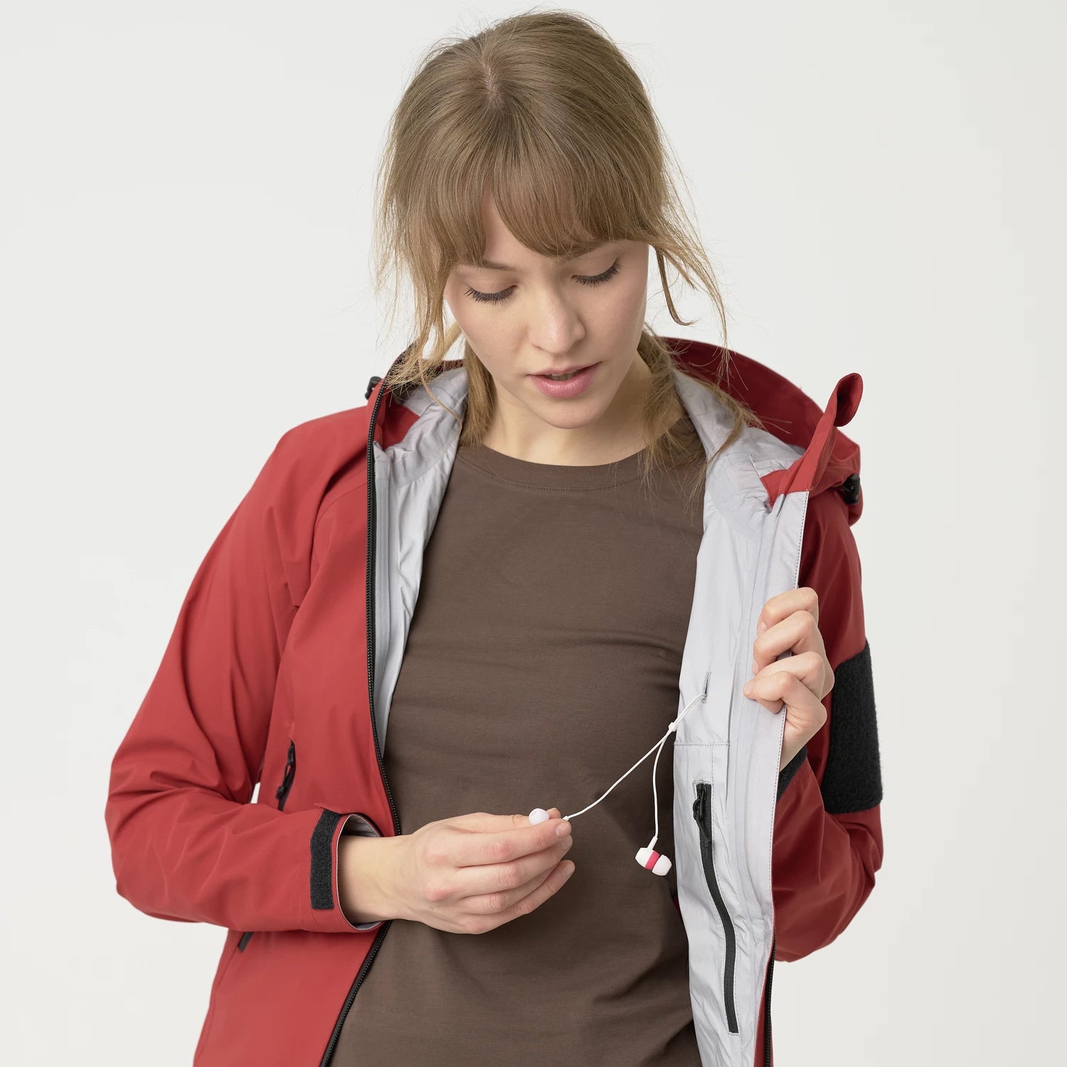 Helikon-Tex SQUALL Hardshell bunda dámska TorrentStretch, Shadow Grey – detail 15