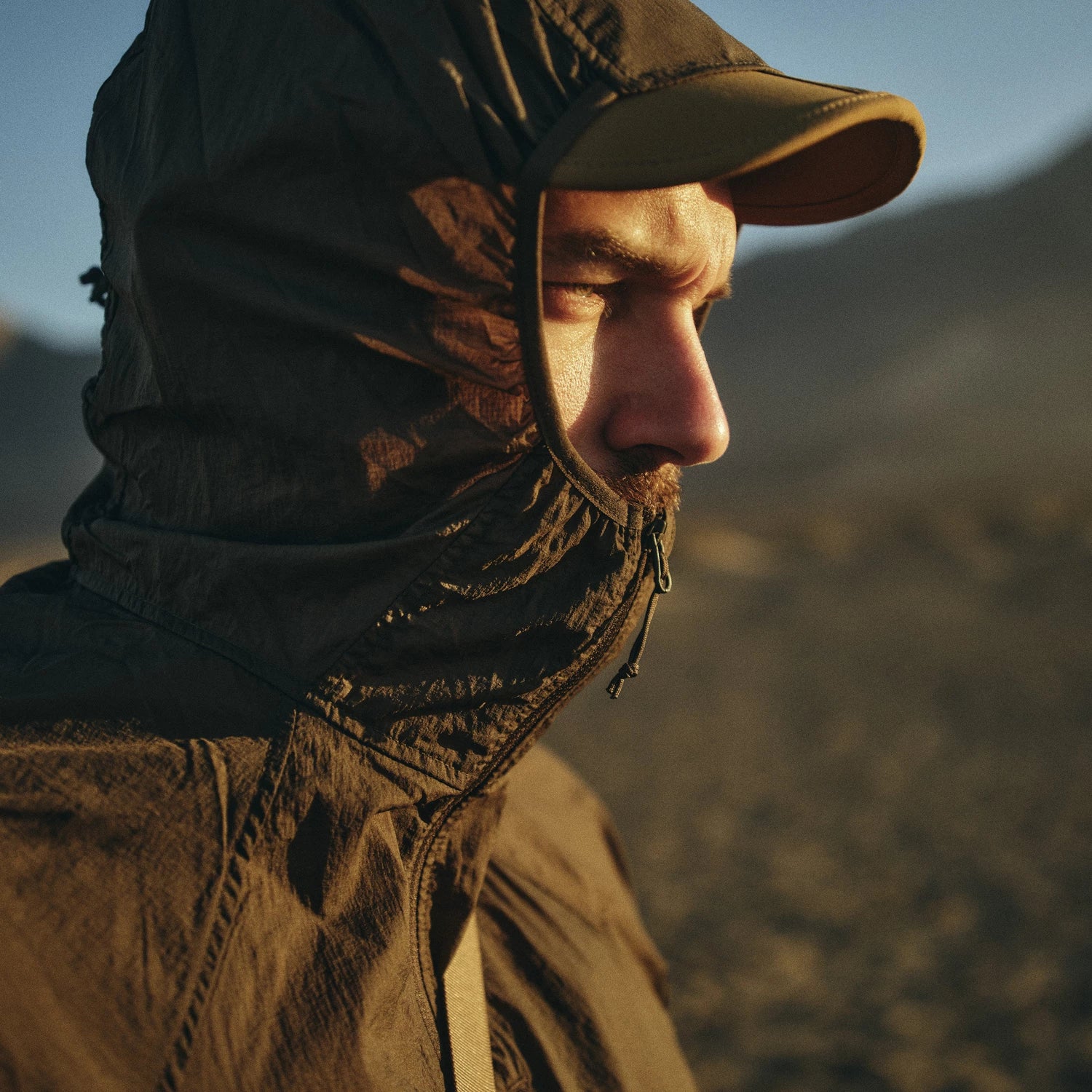 Helikon-Tex TRAMONTANE vetrovka WindPack Nylon, Tiger Stripe – v použití 1