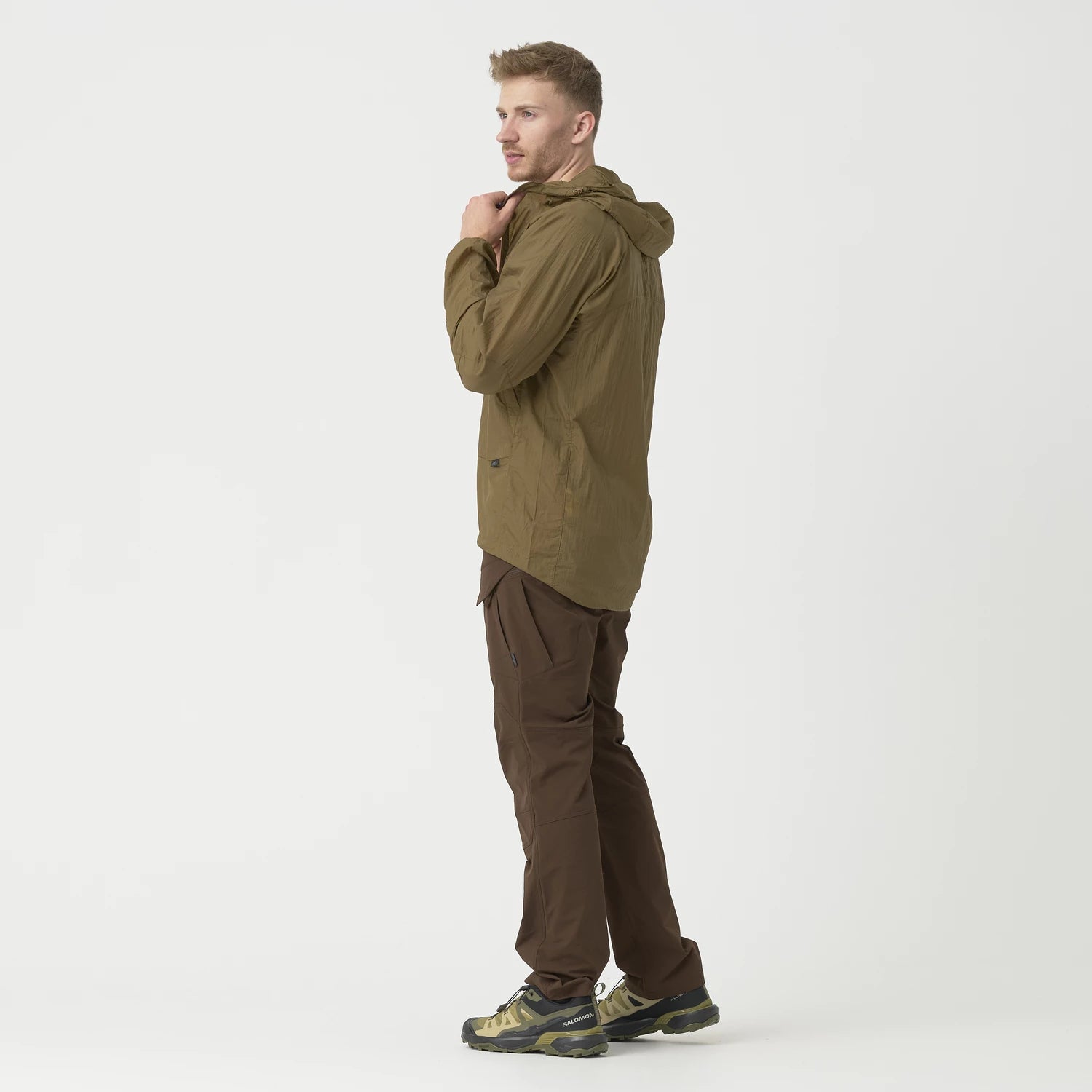 Helikon-Tex WINDRUNNER vetrovka WindPack Nylon, Alpha Green – detail 1