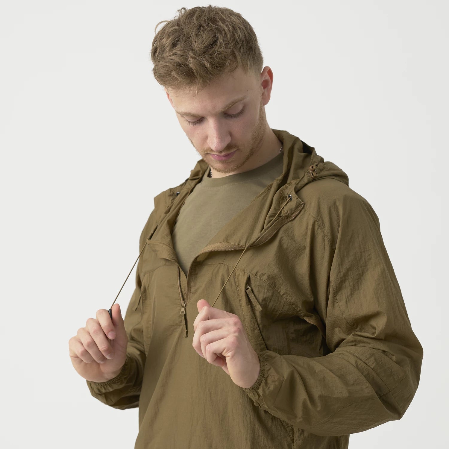 Helikon-Tex WINDRUNNER vetrovka WindPack Nylon, Shadow Grey – detail 4