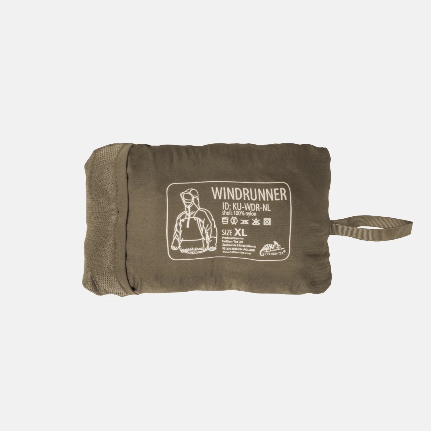 Helikon-Tex WINDRUNNER vetrovka WindPack Nylon, Shadow Grey – detail 7