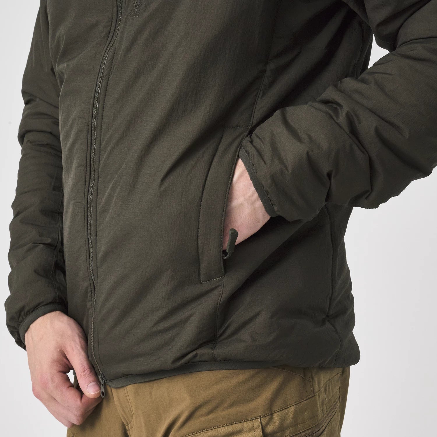 Helikon-Tex Wolfhound bunda Climashield®, čierna – detail 4