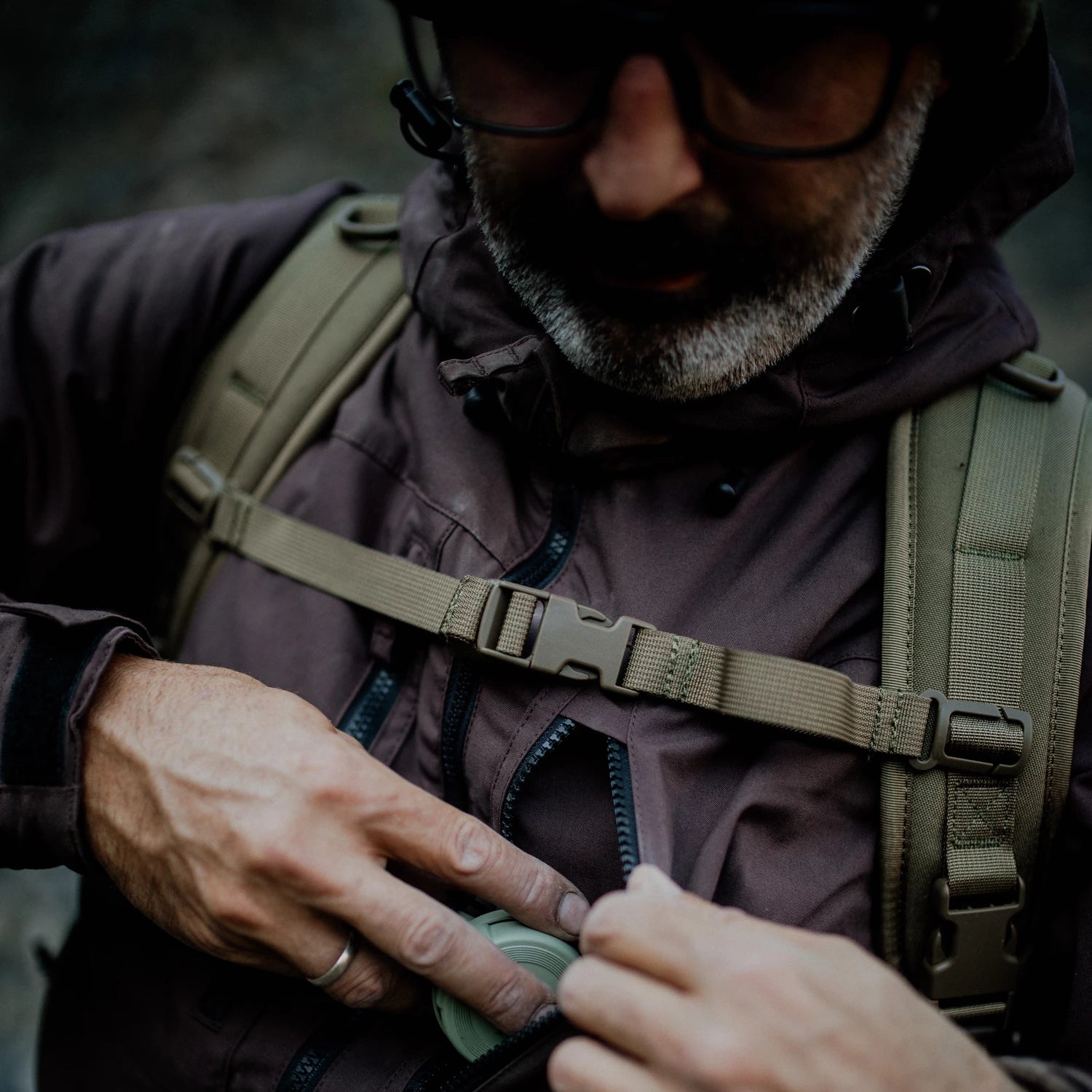 Helikon-Tex Yukon zimná bunda pánska, taiga green – v použití 3
