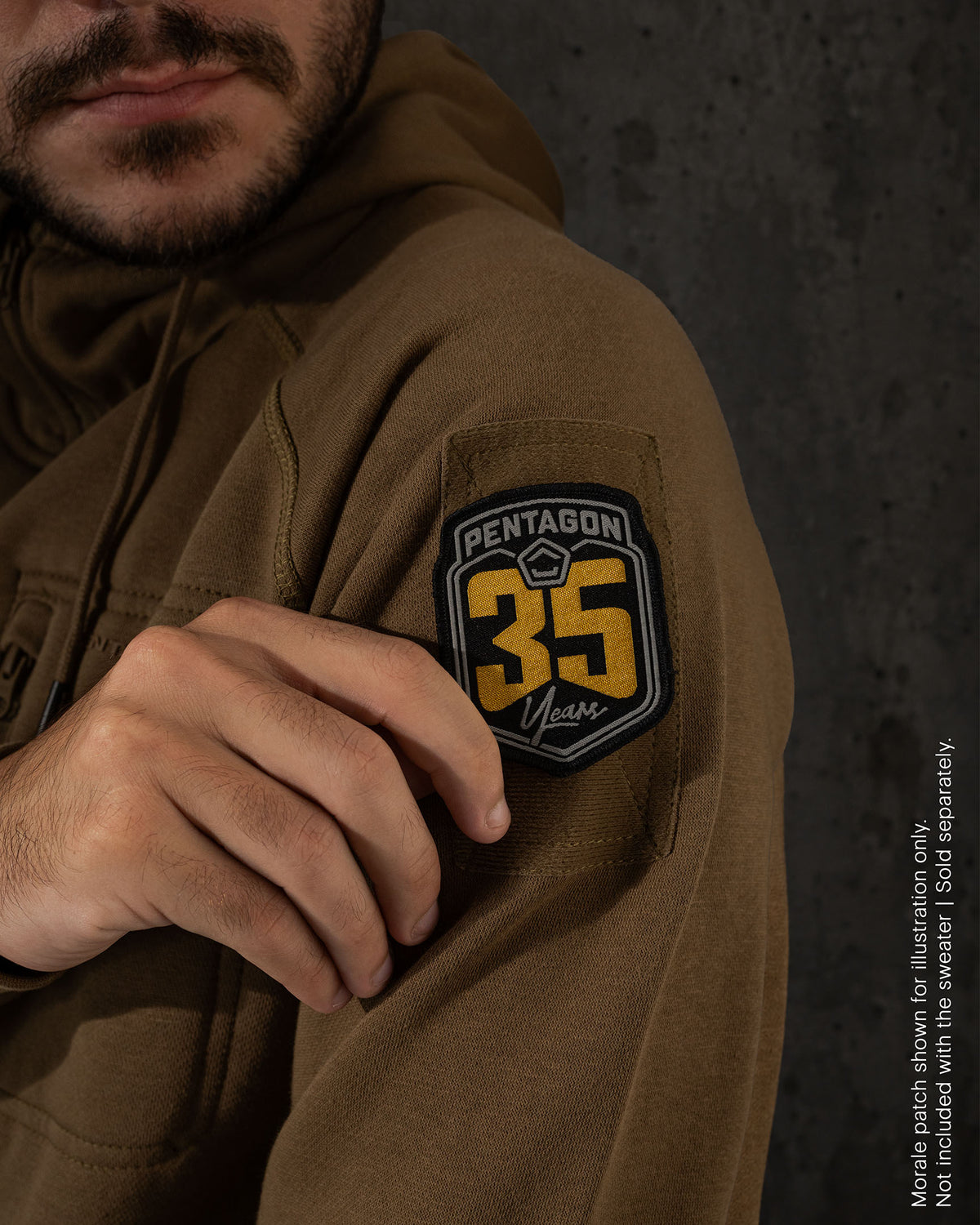 Pentagon Leonidas 2.0 тактически суитшърт, Coyote