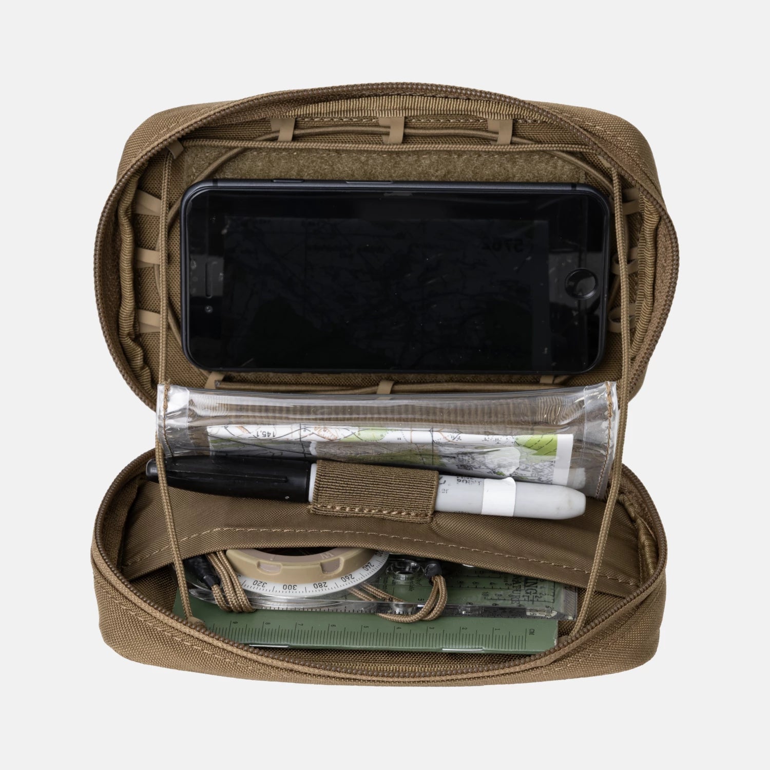 Helikon-Tex Guardian Admin Pouch puzdro PL Woodland – detail 2