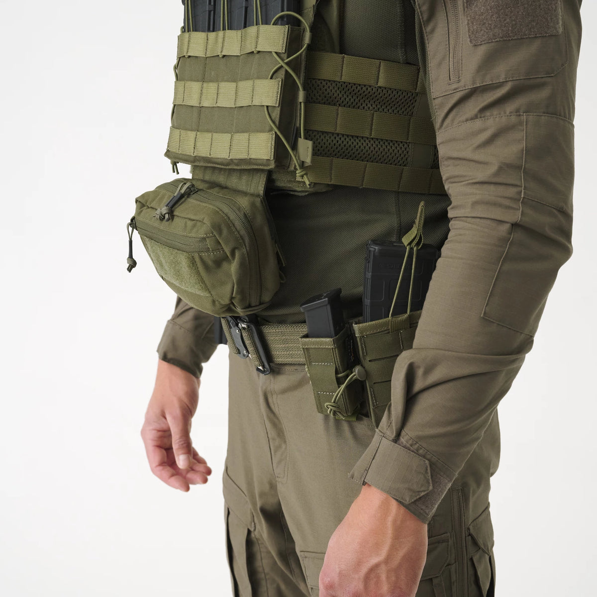 Helikon-Tex Guardian Dangler Drop Down vrecko na príslušenstvo, Olive Green – detail 11