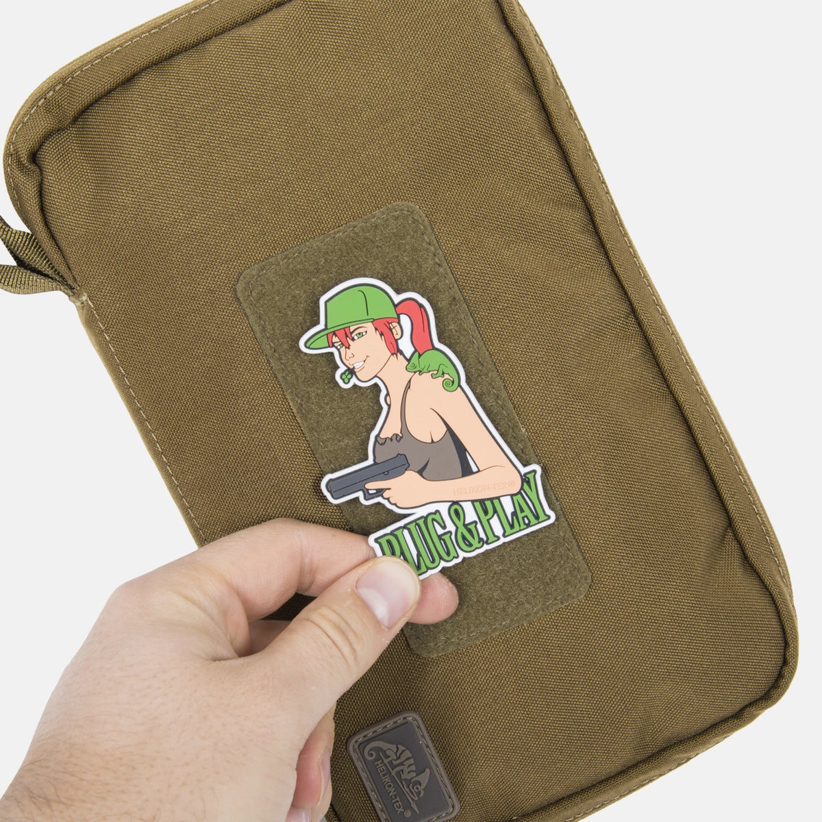 Helikon-Tex Mini Service Pocket® vrecko Cordura®, olivovo zelená – detail 4