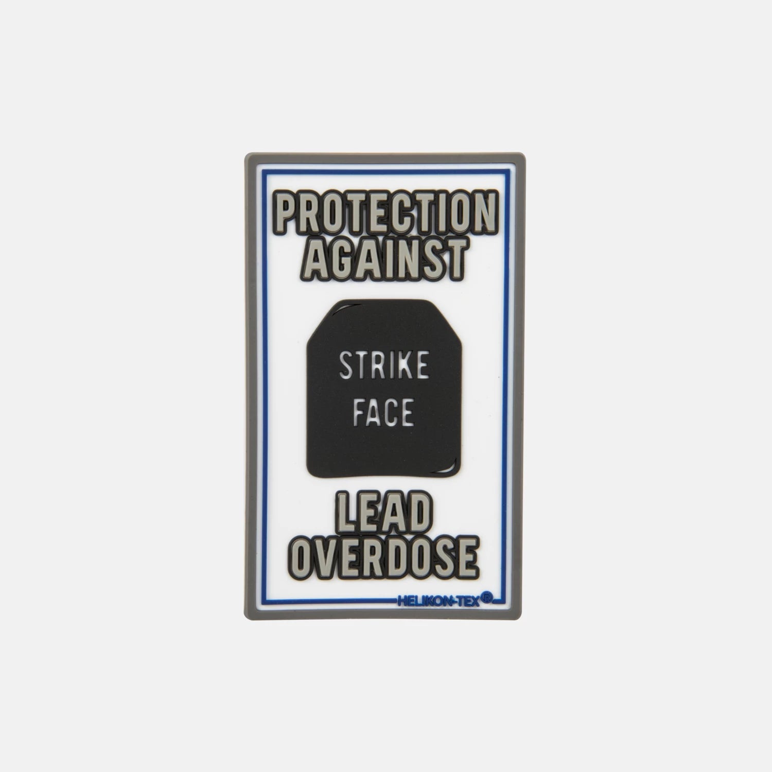 Helikon-Tex "Lead Overdose" nášivka, White – detail