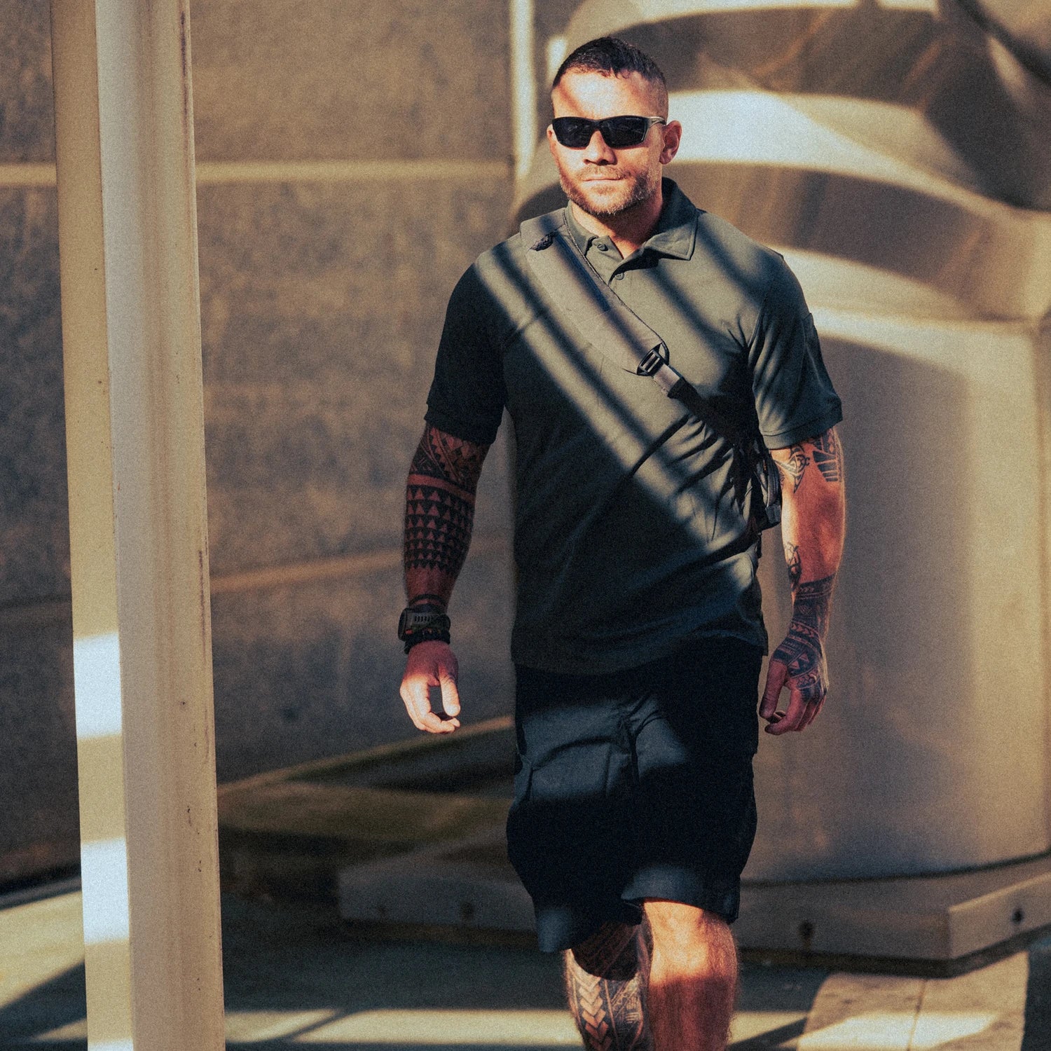 Helikon-Tex UTL Top Cool polokošeľa TopCool, Shadow Grey – v použití 1