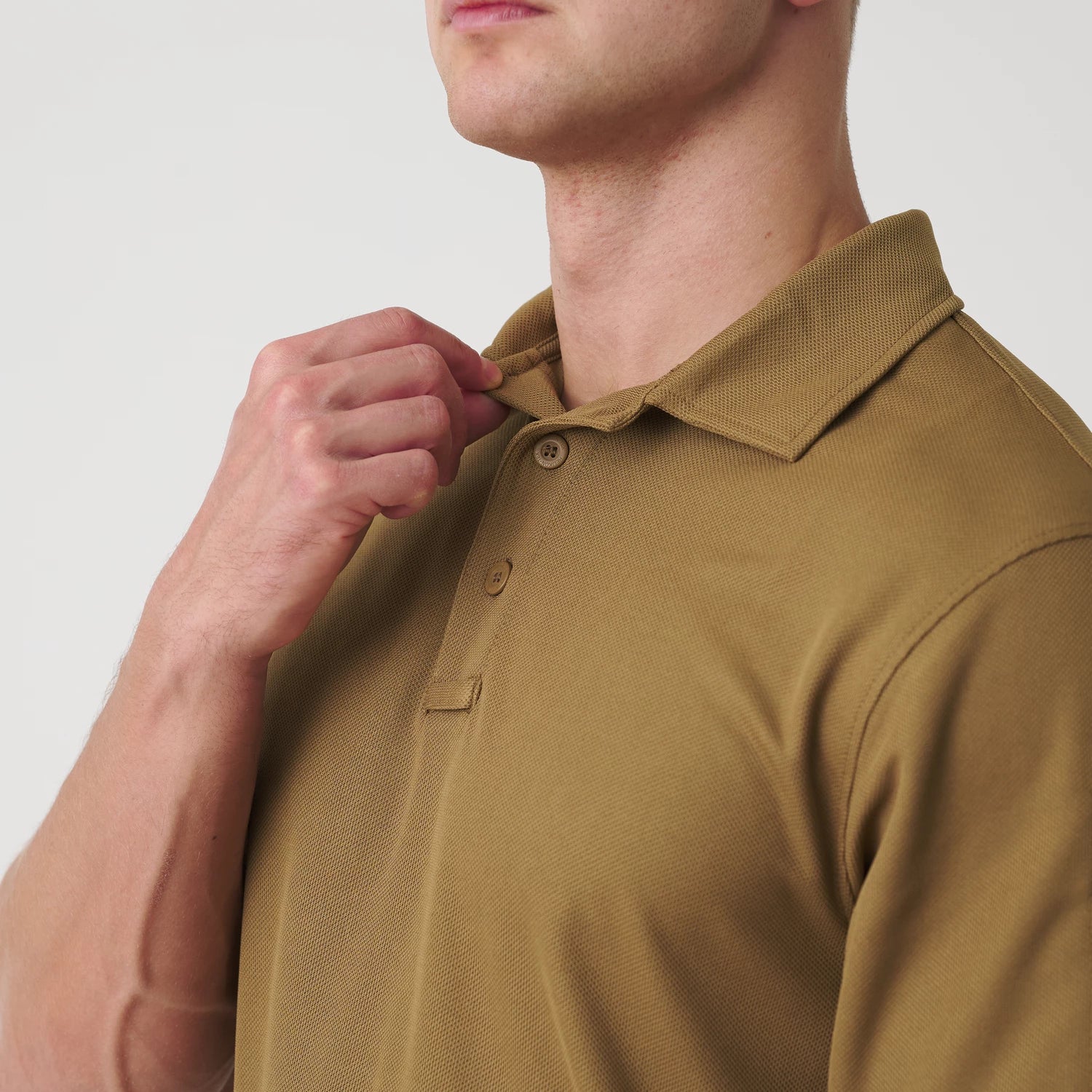 Helikon-Tex UTL polokošeľa Top Cool TopCool, Khaki – detail 6