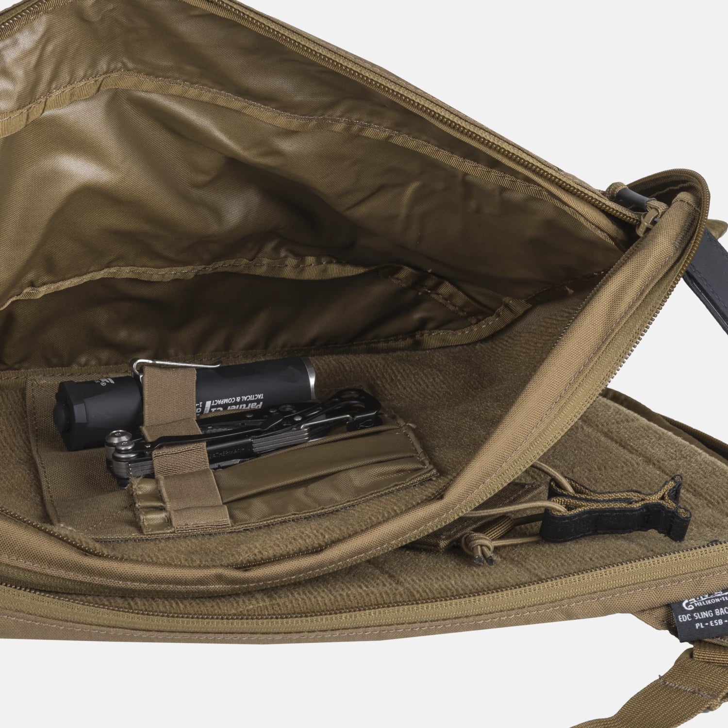 Helikon-Tex EDC Sling batoh, Shadow Grey – detail 6