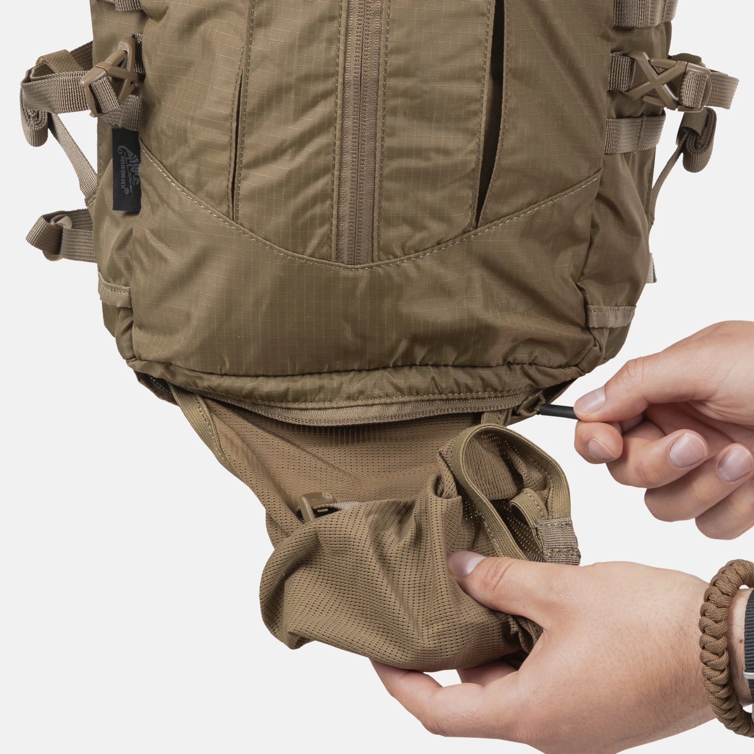 Helikon-Tex Groundhog batoh, Shadow Grey – detail 9