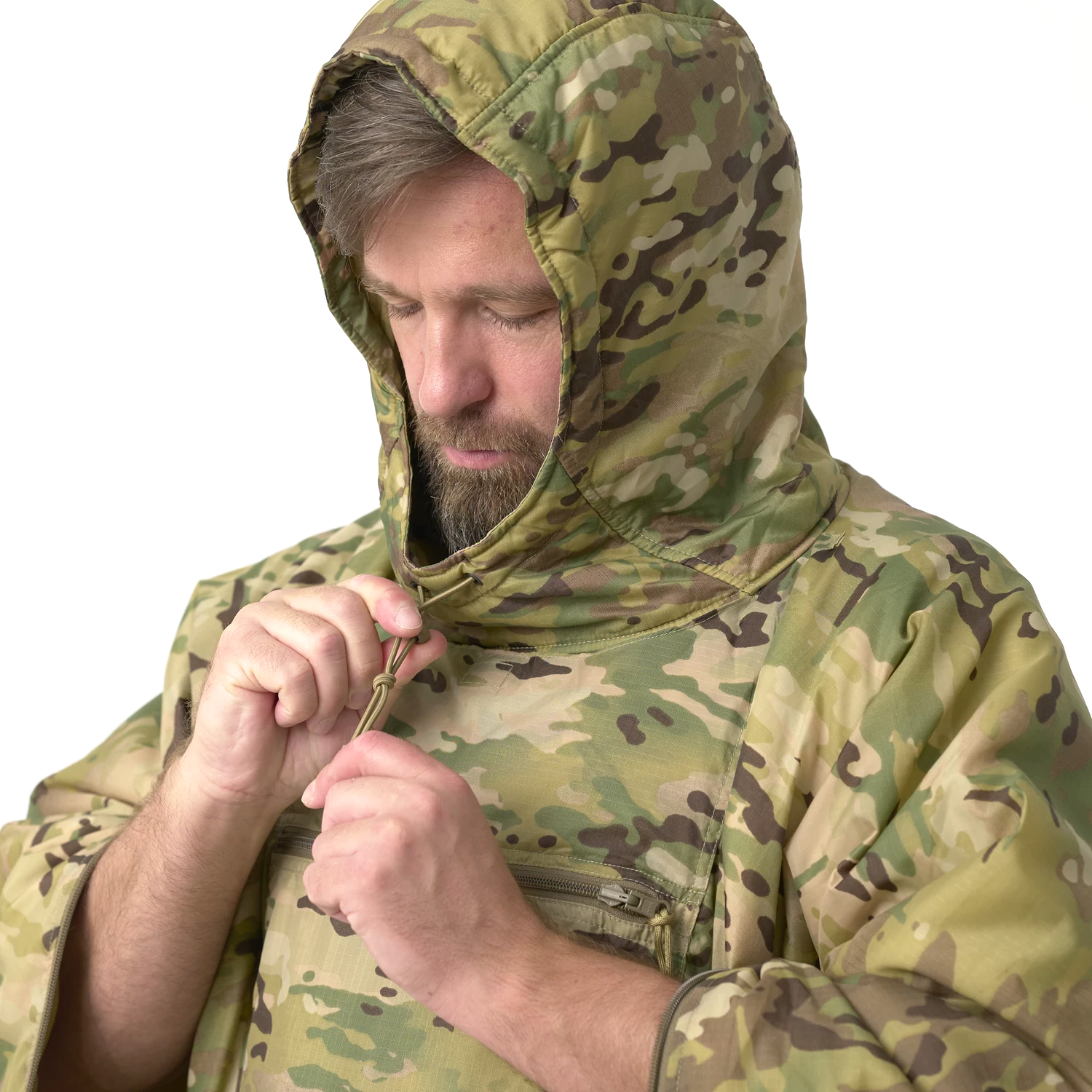 Helikon-Tex Swagman Roll pončo, MultiCam Black