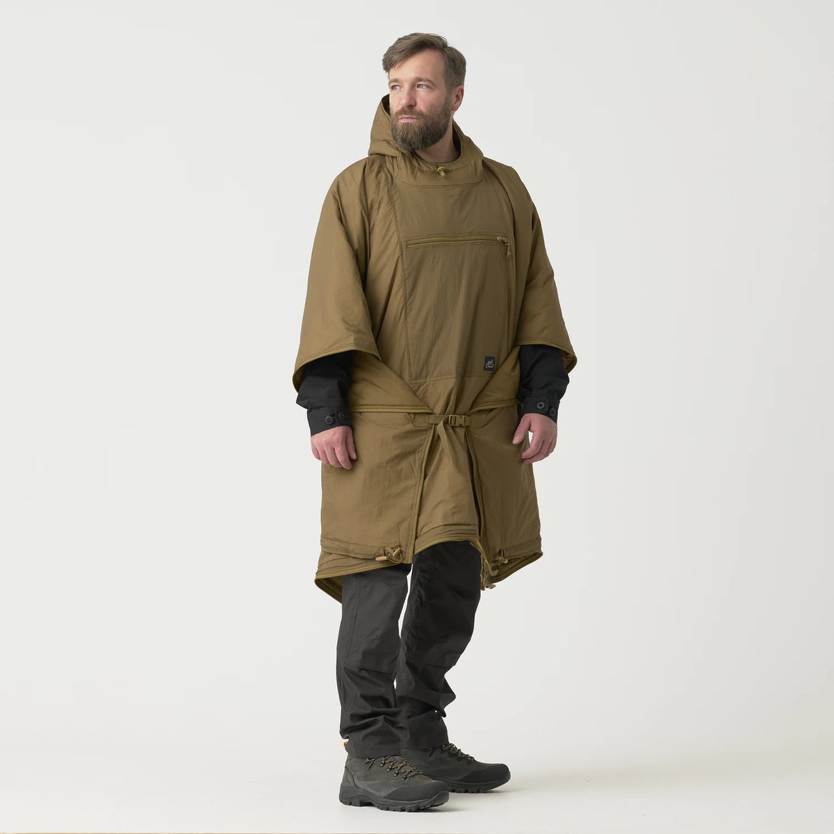 Helikon-Tex SWAGMAN ROLL pončo, Shadow Grey – detail 1