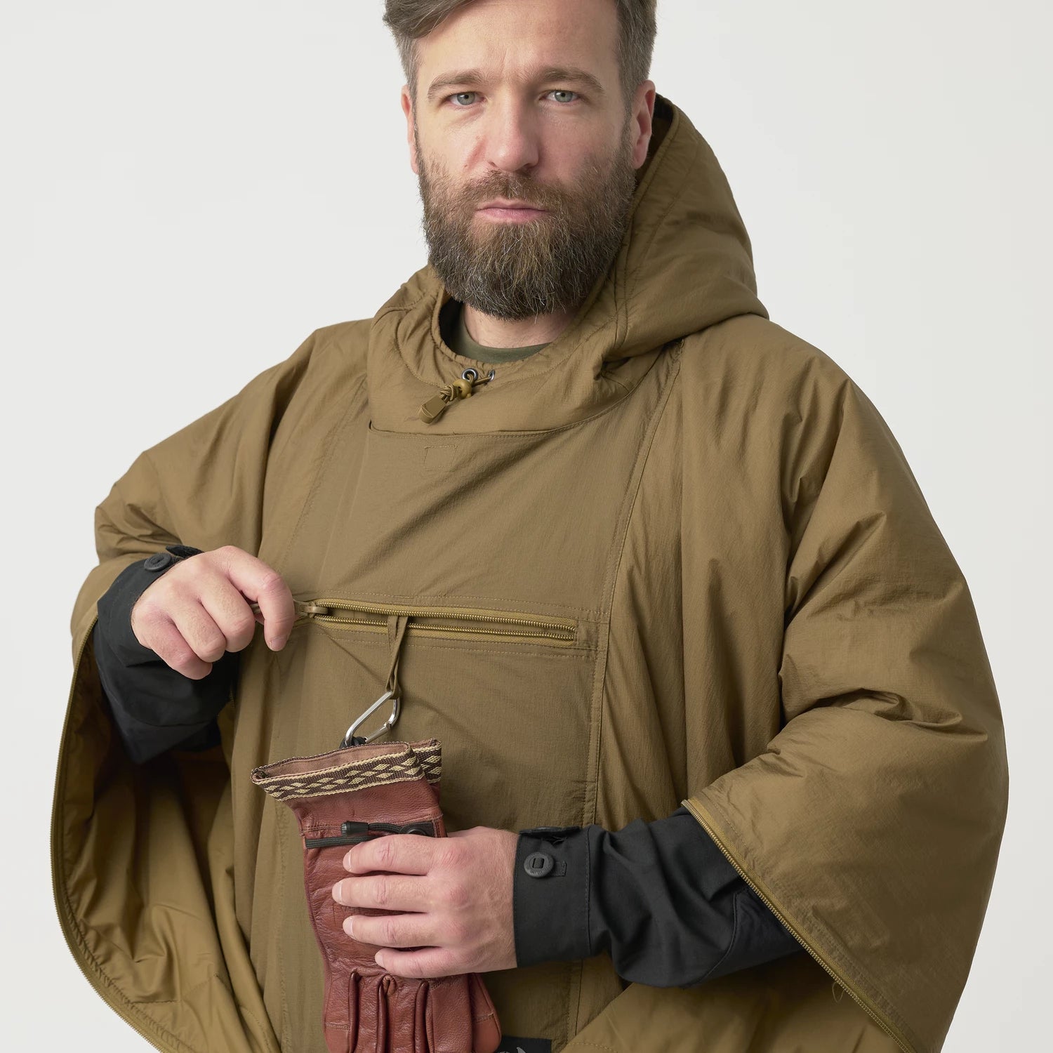 Helikon-Tex SWAGMAN ROLL pončo, Aqua Blue – detail 3