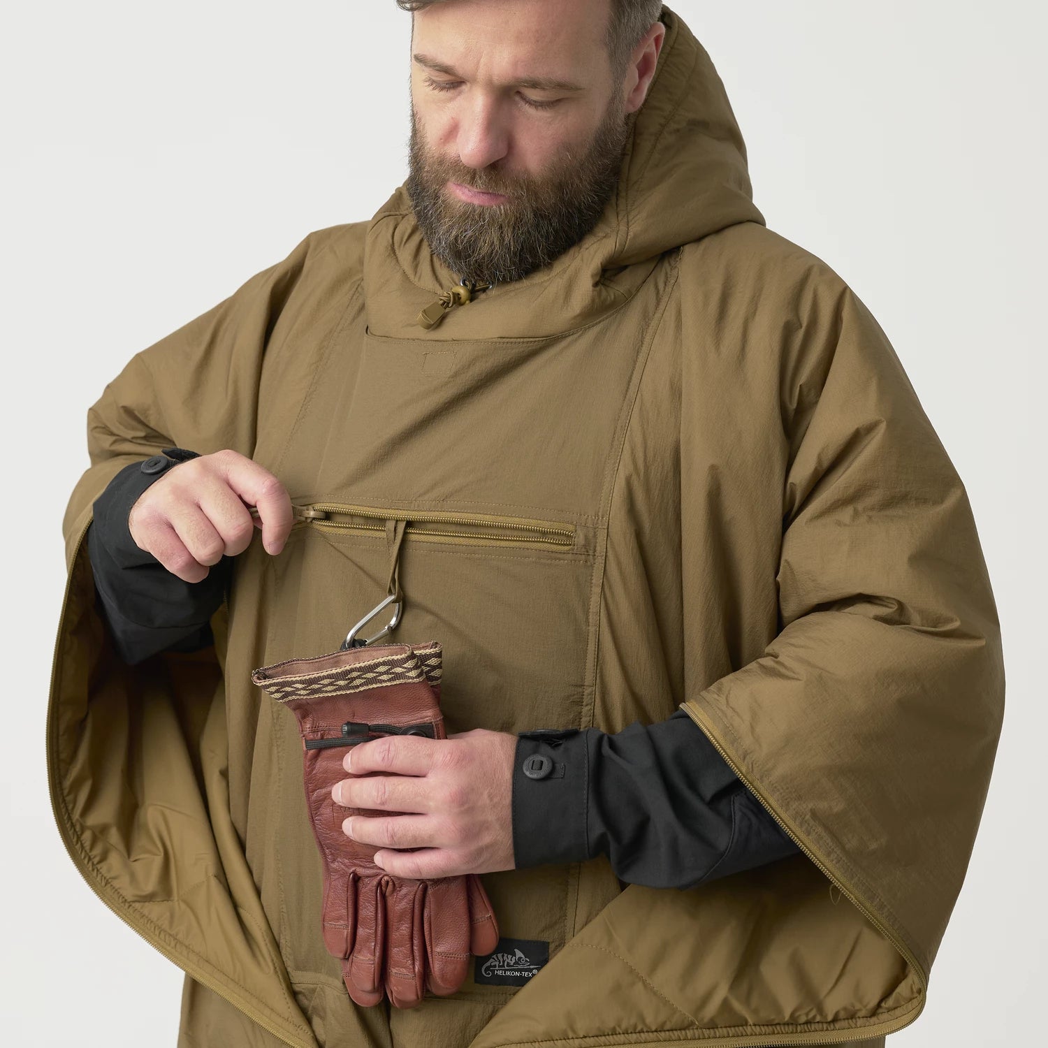 Helikon-Tex SWAGMAN ROLL poncho, Crimson Sky – detail 4