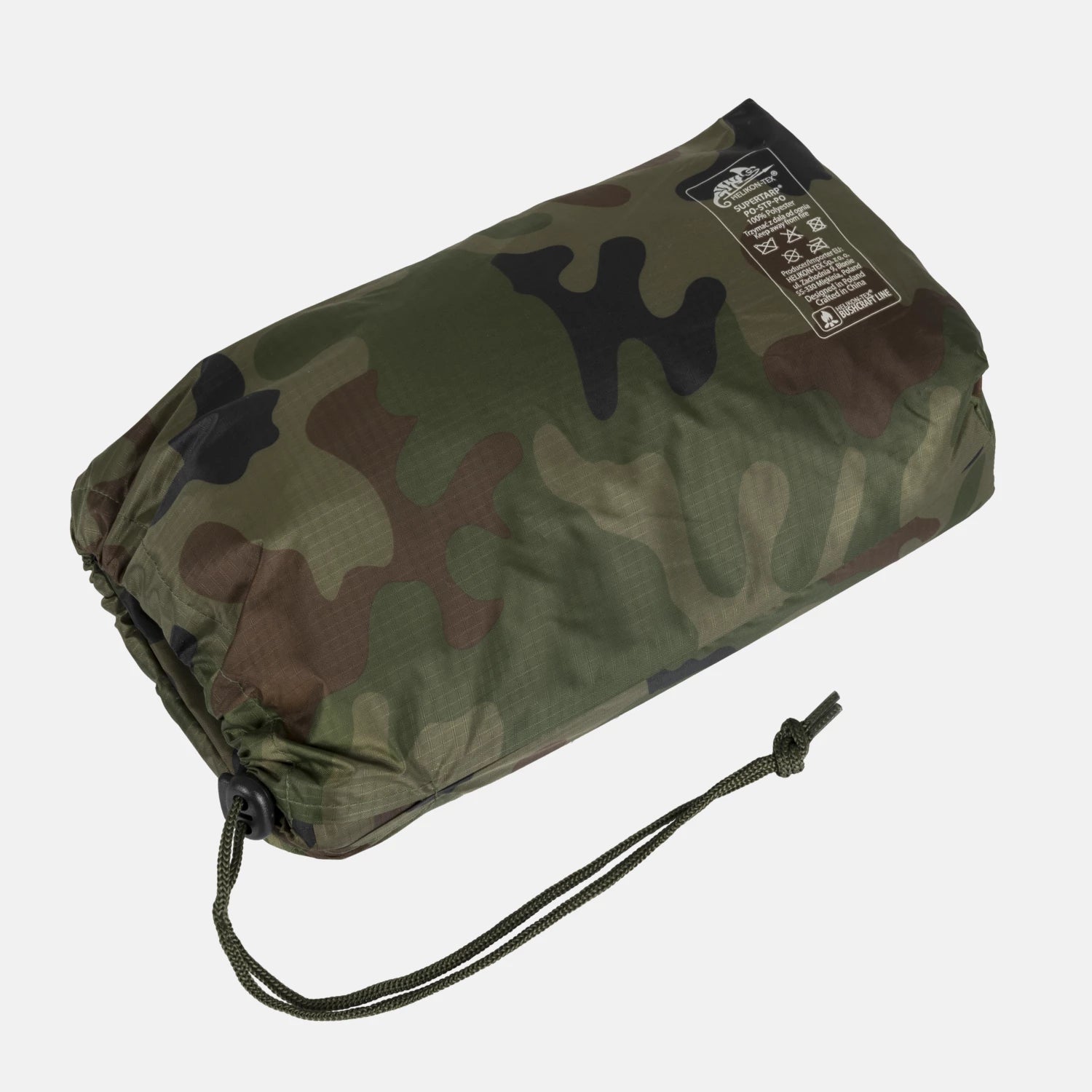Helikon-Tex prístrešková celta Polyester Ripstop, US Woodland – detail 1