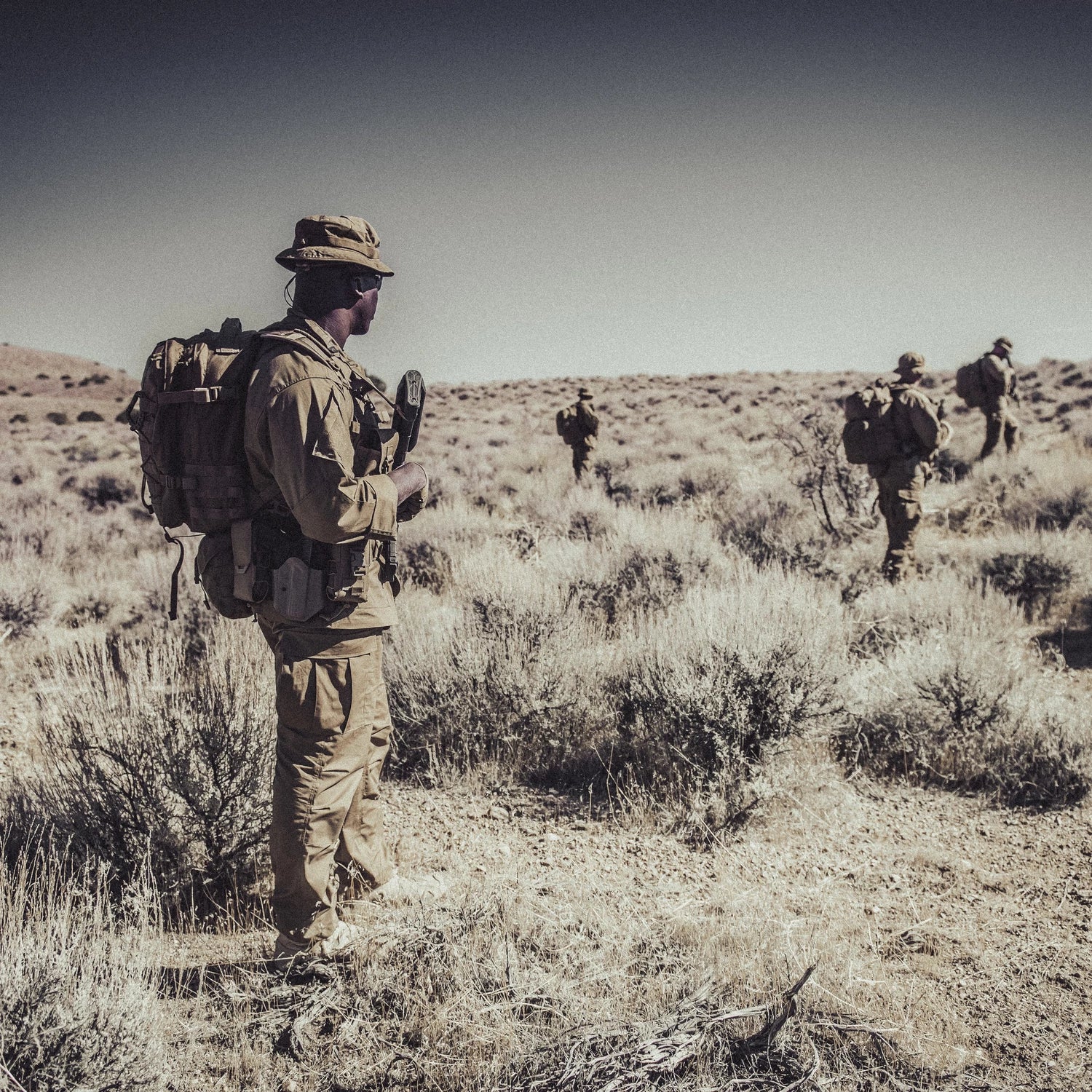 Helikon-Tex BDU Mk2 nohavice, čierne – v použití 1