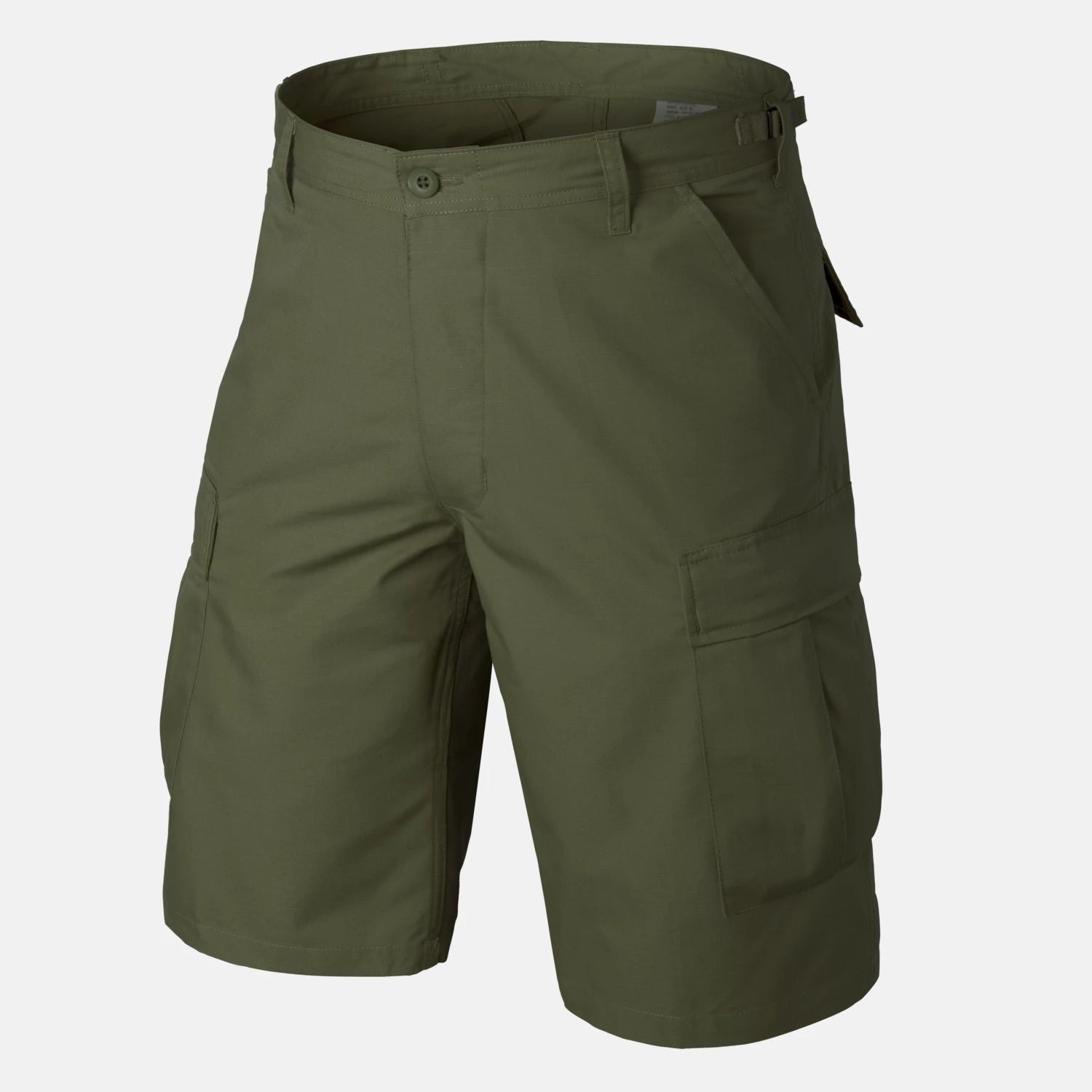 Helikon-Tex BDU krátke nohavice PolyCotton Ripstop, olivovo zelené – detail