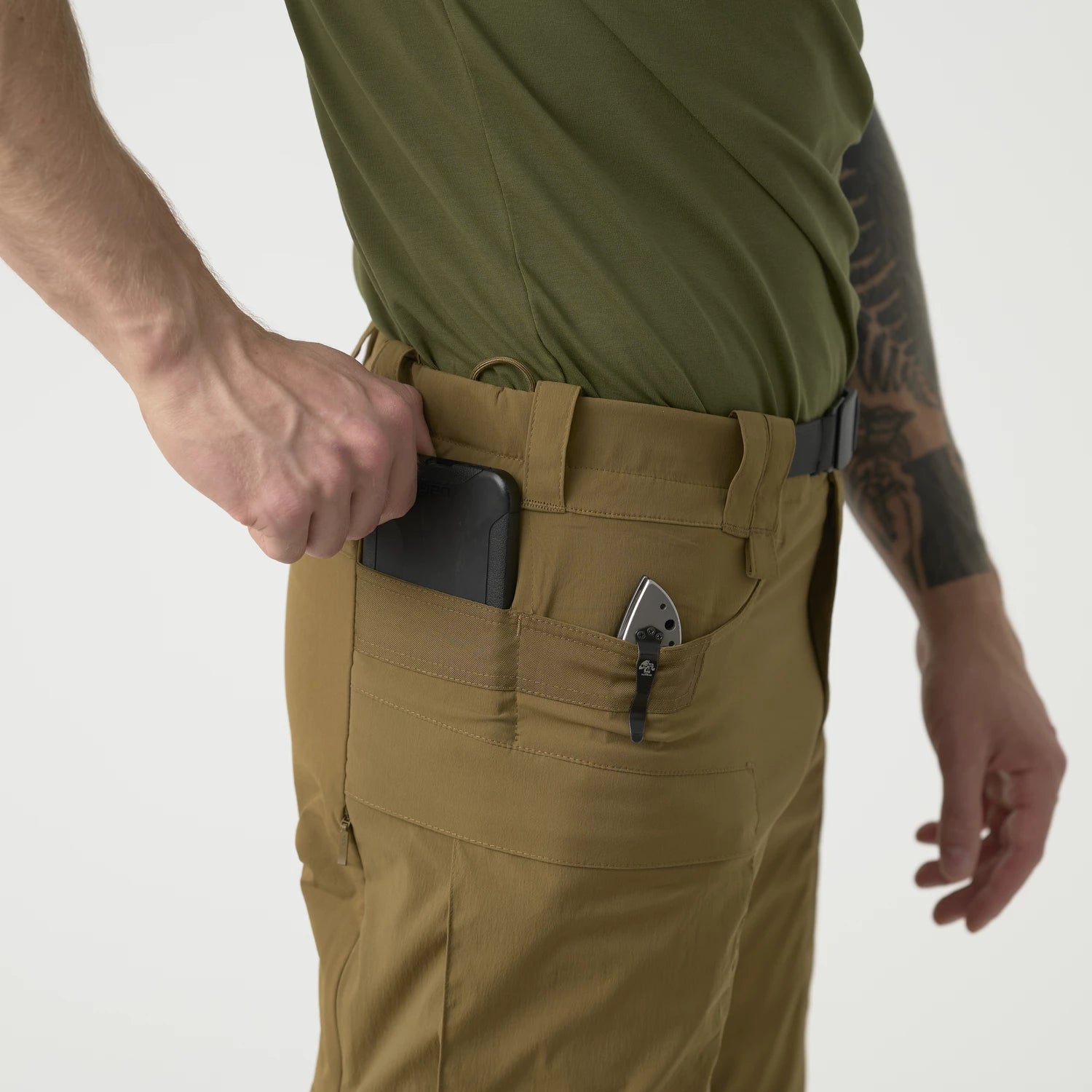 Helikon-Tex BLIZZARD nohavice StormStretch, Coyote – detail 3