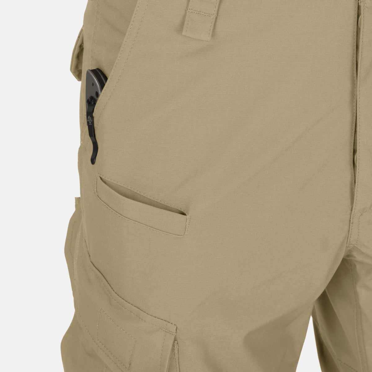 Helikon-Tex CPU nohavice Cotton Ripstop, Khaki – detail 6