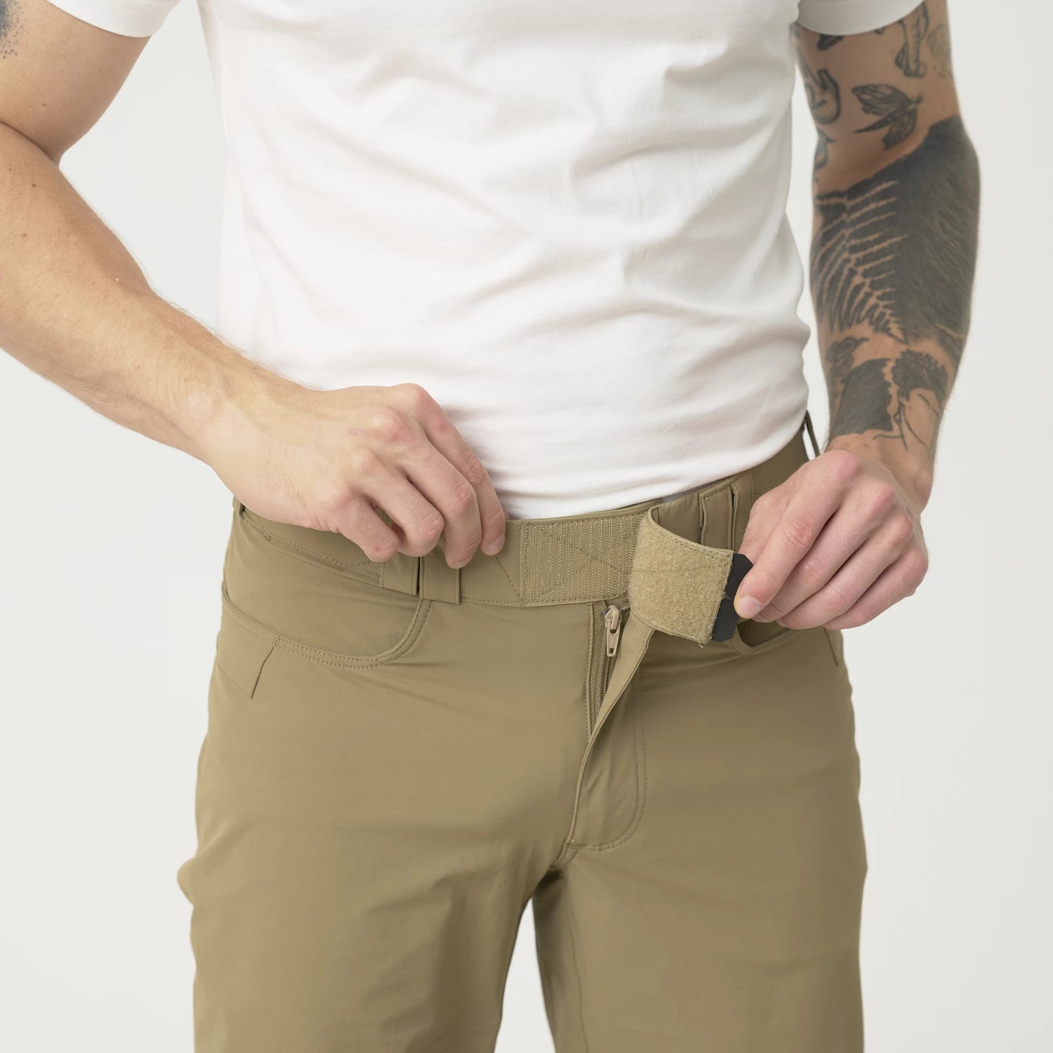 Helikon-Tex COVERT nohavice VersaStretch taktické Versa Stretch Lite, Black – detail 2
