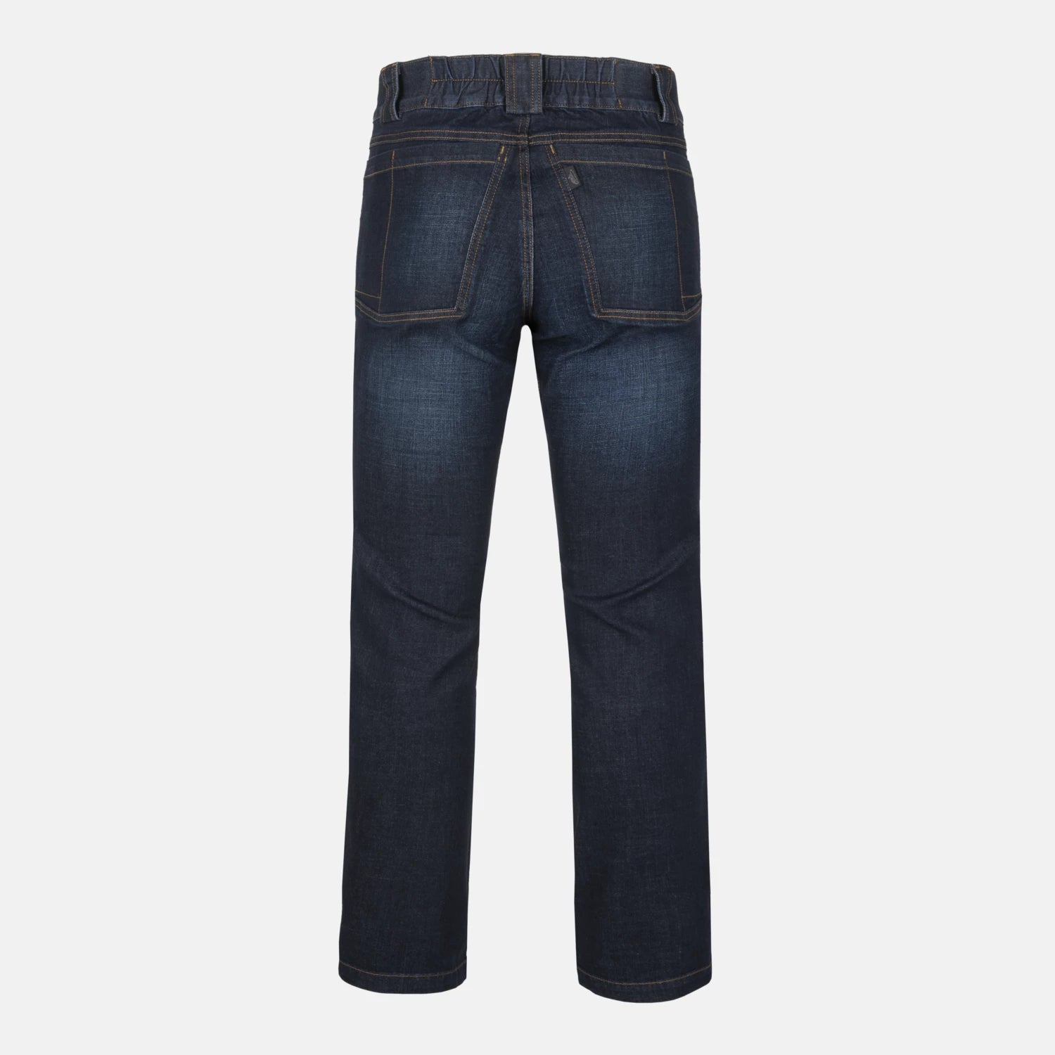 Helikon-Tex Greyman Tactical Jeans nohavice denim, dark blue – zadná strana