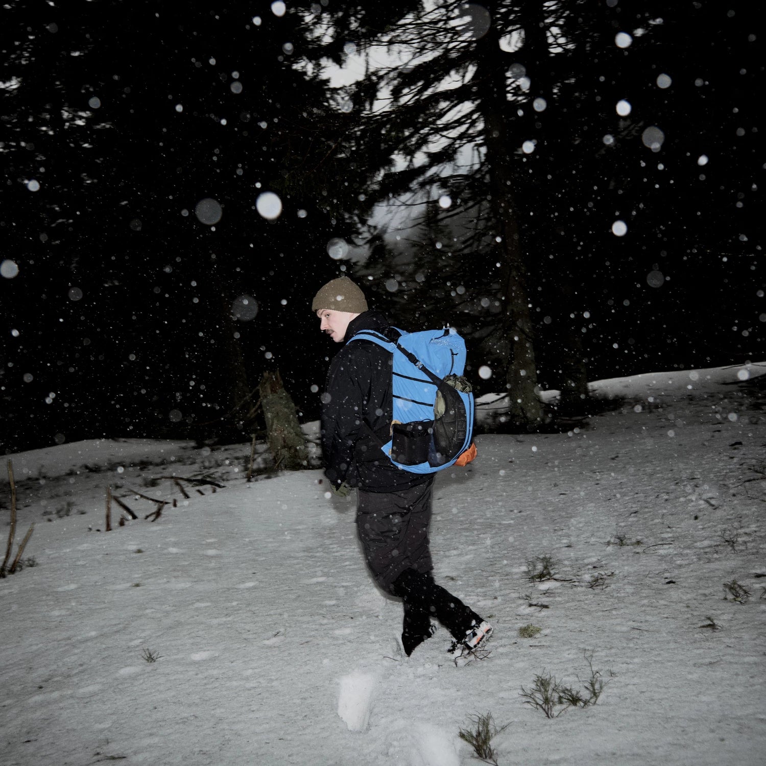 Helikon-Tex HYBRID OUTBACK nohavice Dura Canvas DuraCanvas, Coyote / Taiga Green – v použití 3